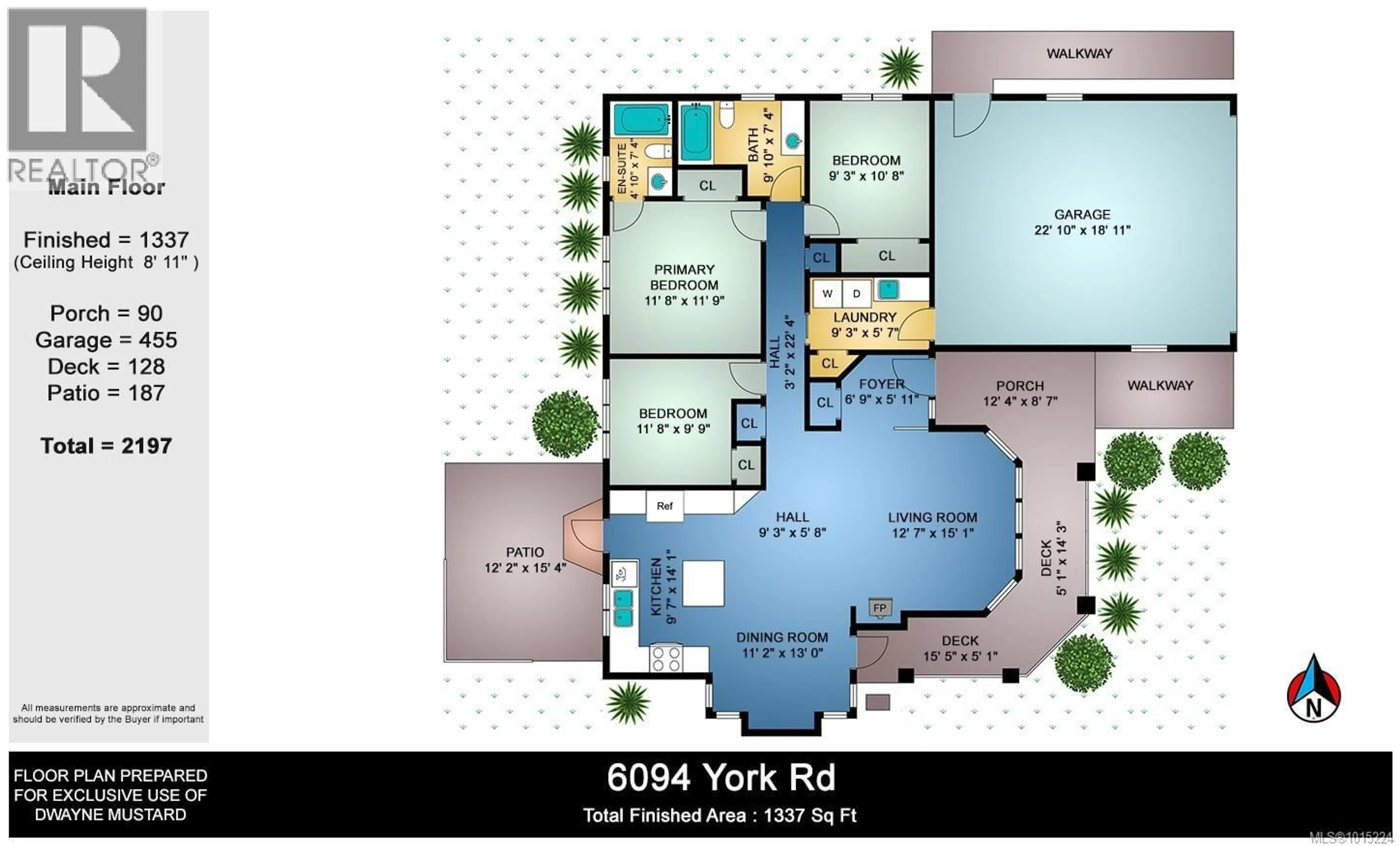 Floor plan for 6094 YORK ROAD, Duncan British Columbia V9L5G8