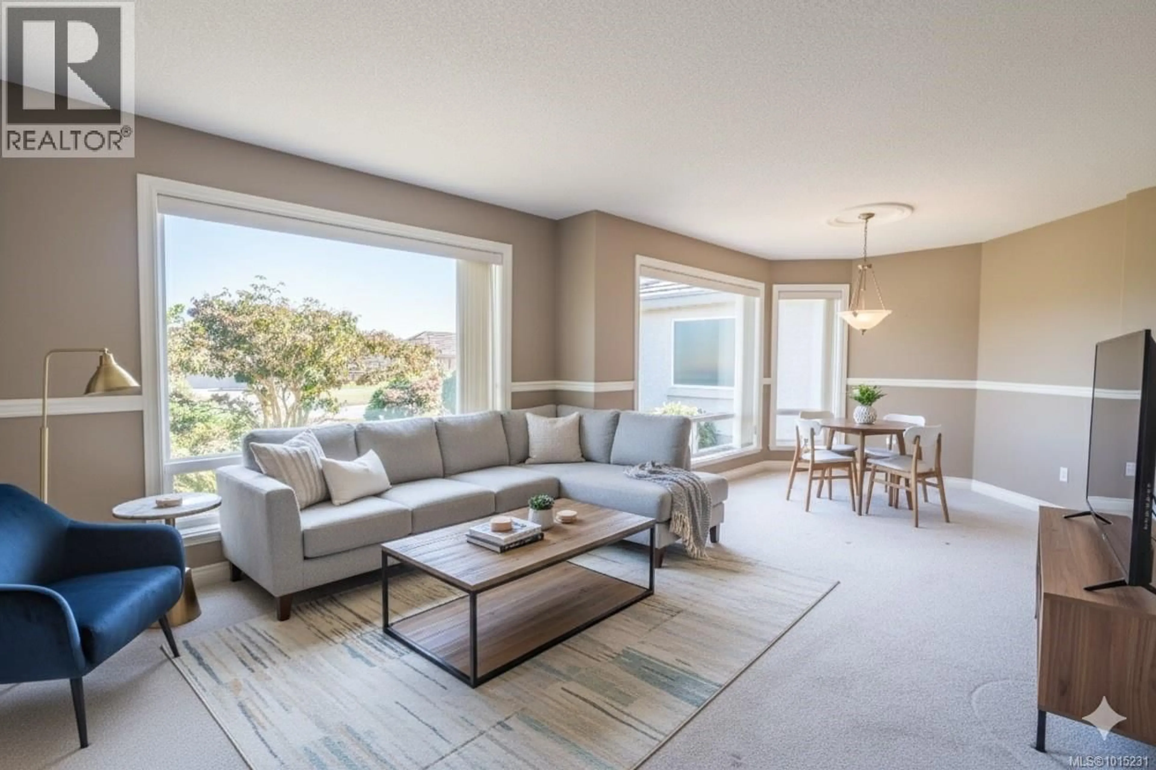 Living room with furniture, unknown for 802 SUSSEX PLACE, Qualicum Beach British Columbia V9K2P2