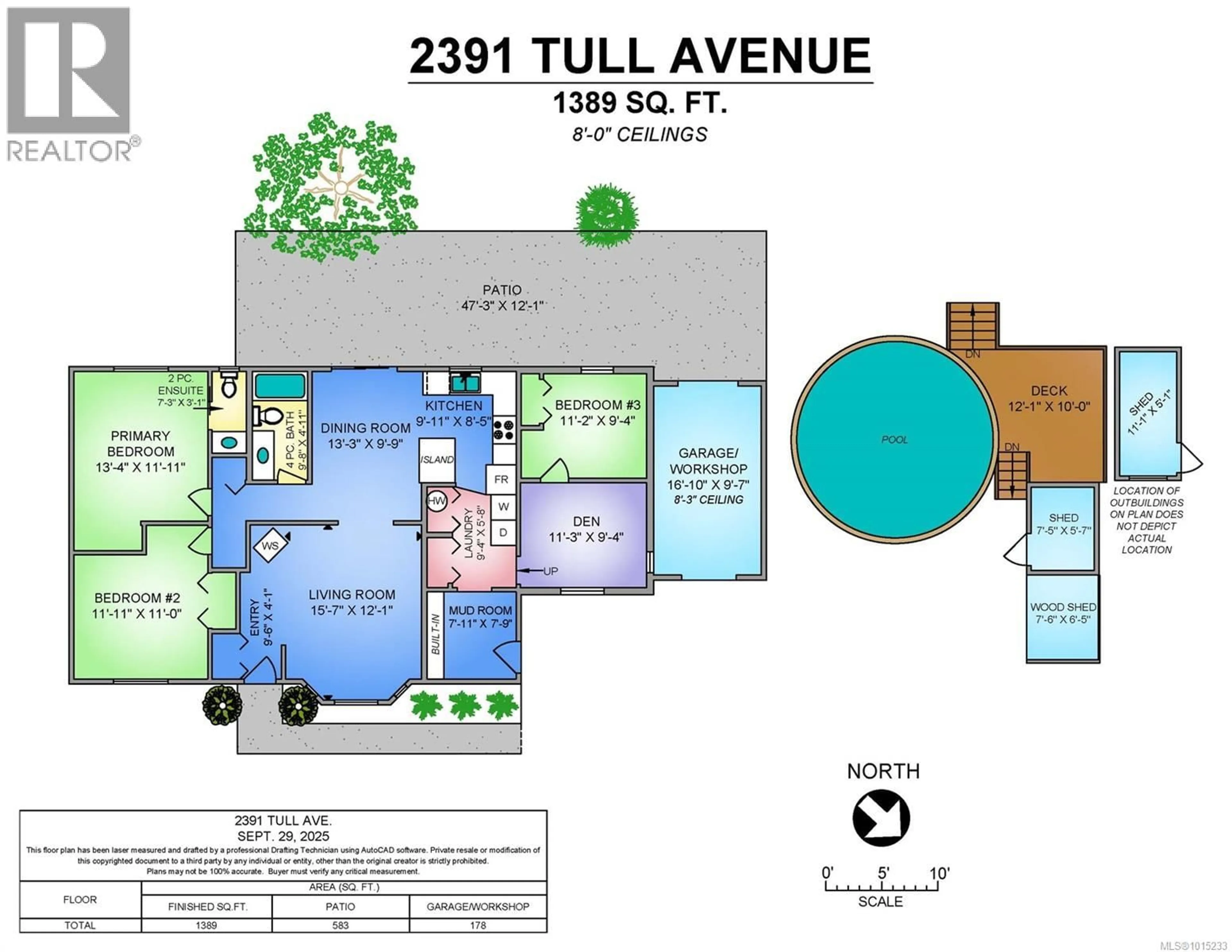 Floor plan for 2391 TULL AVENUE, Courtenay British Columbia V9N7S1