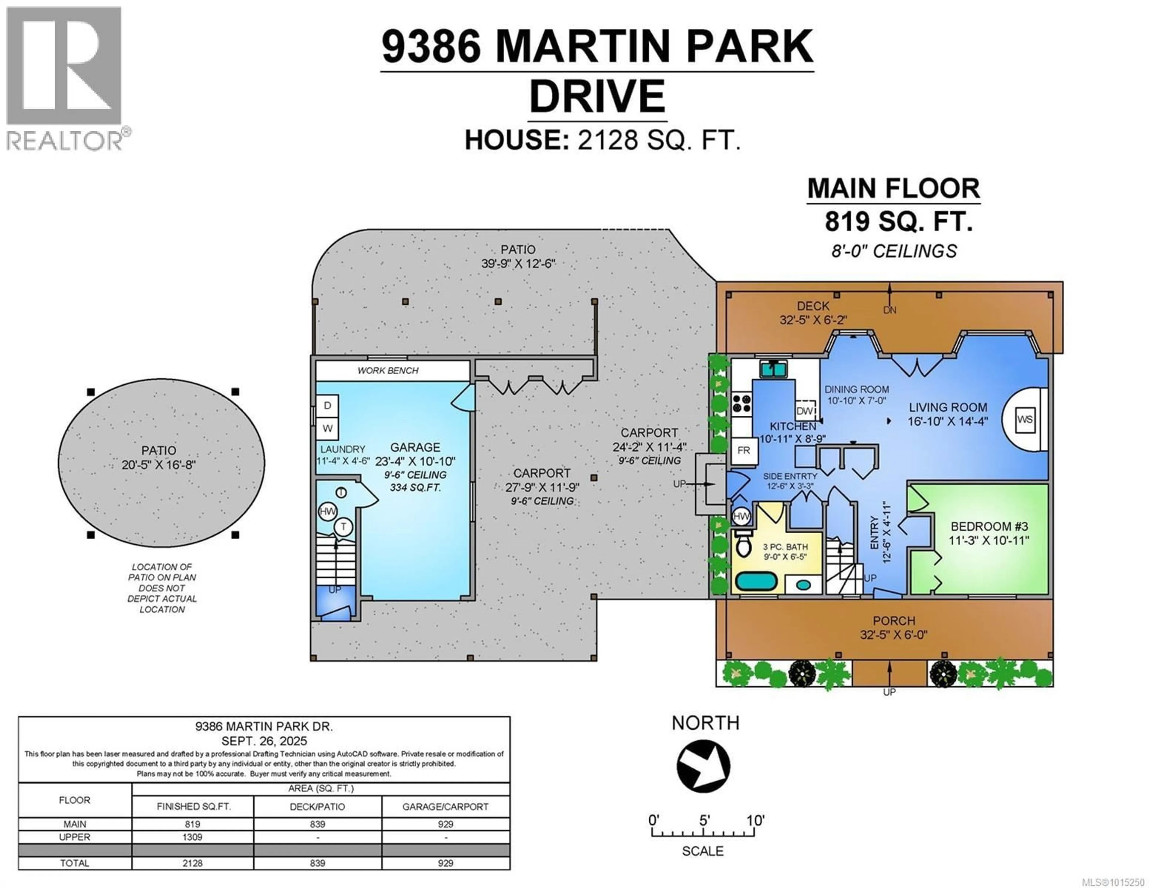 Floor plan for 9386 MARTIN PARK DRIVE, Black Creek British Columbia V9J1C4