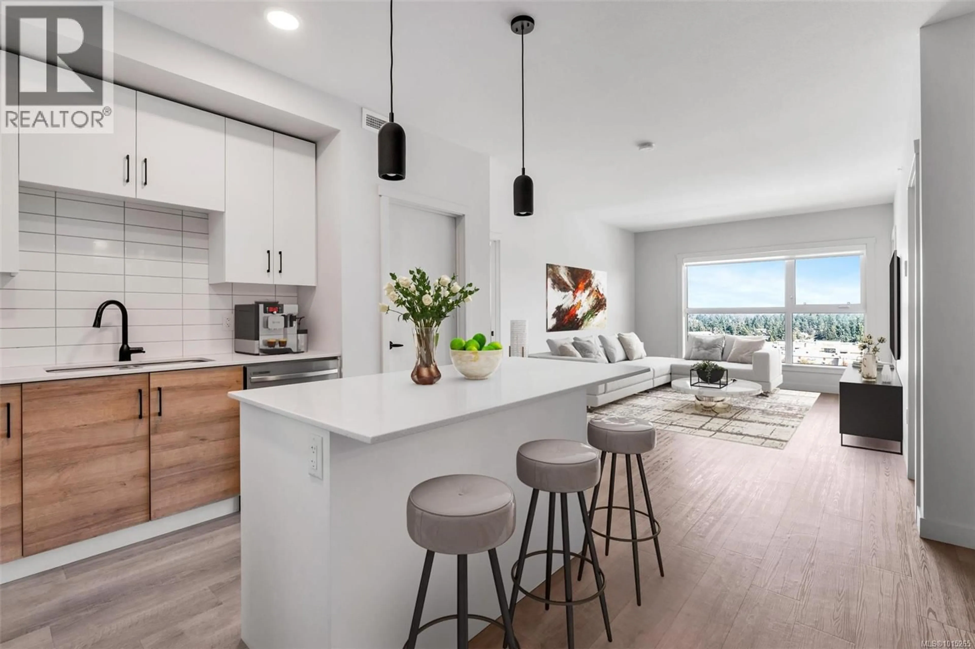 Open concept kitchen, unknown for 612 - 2465 GATEWAY ROAD, Langford British Columbia V9B5X3