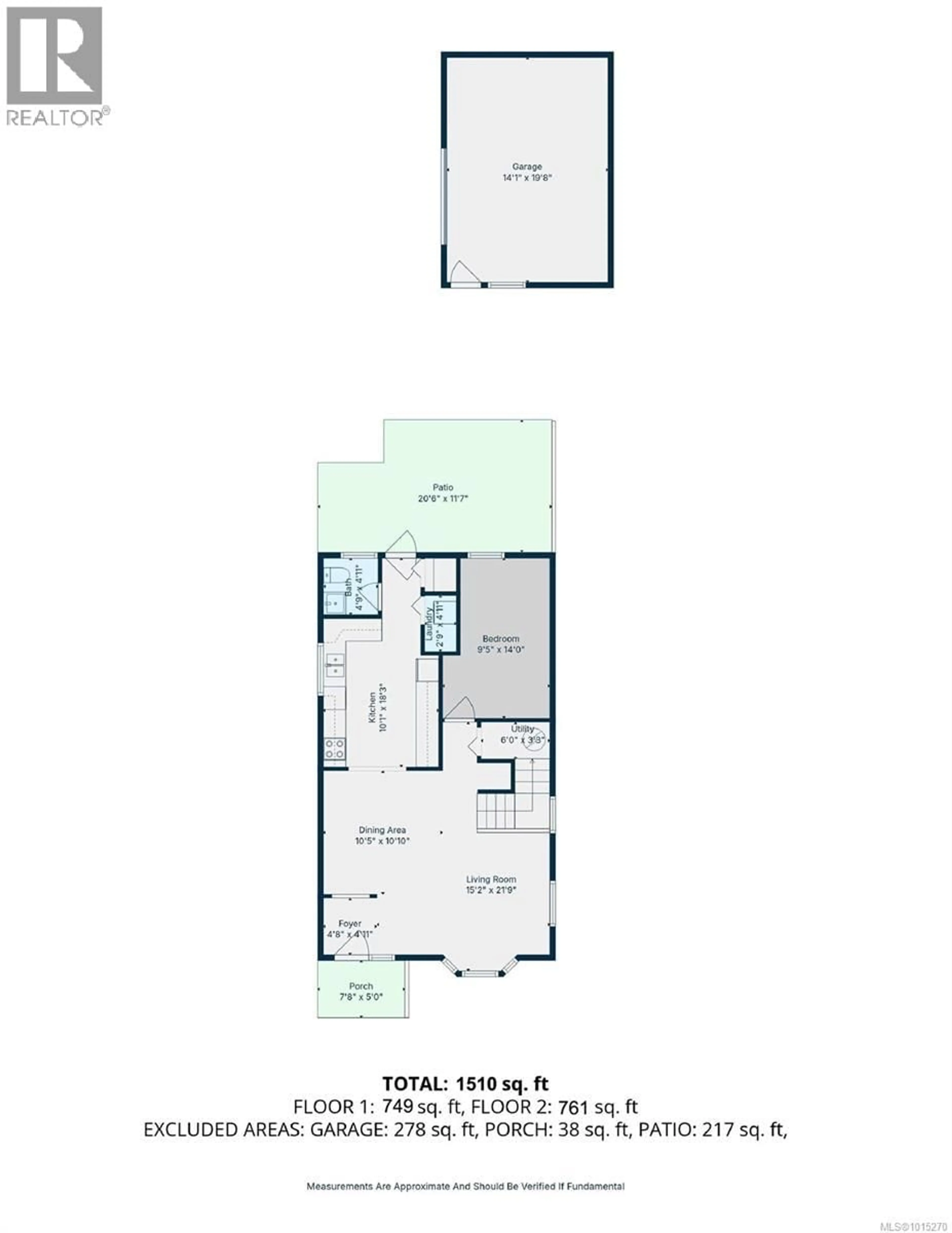 Floor plan for 1090 ST. DAVID CRESCENT, Nanaimo British Columbia V9S2J2