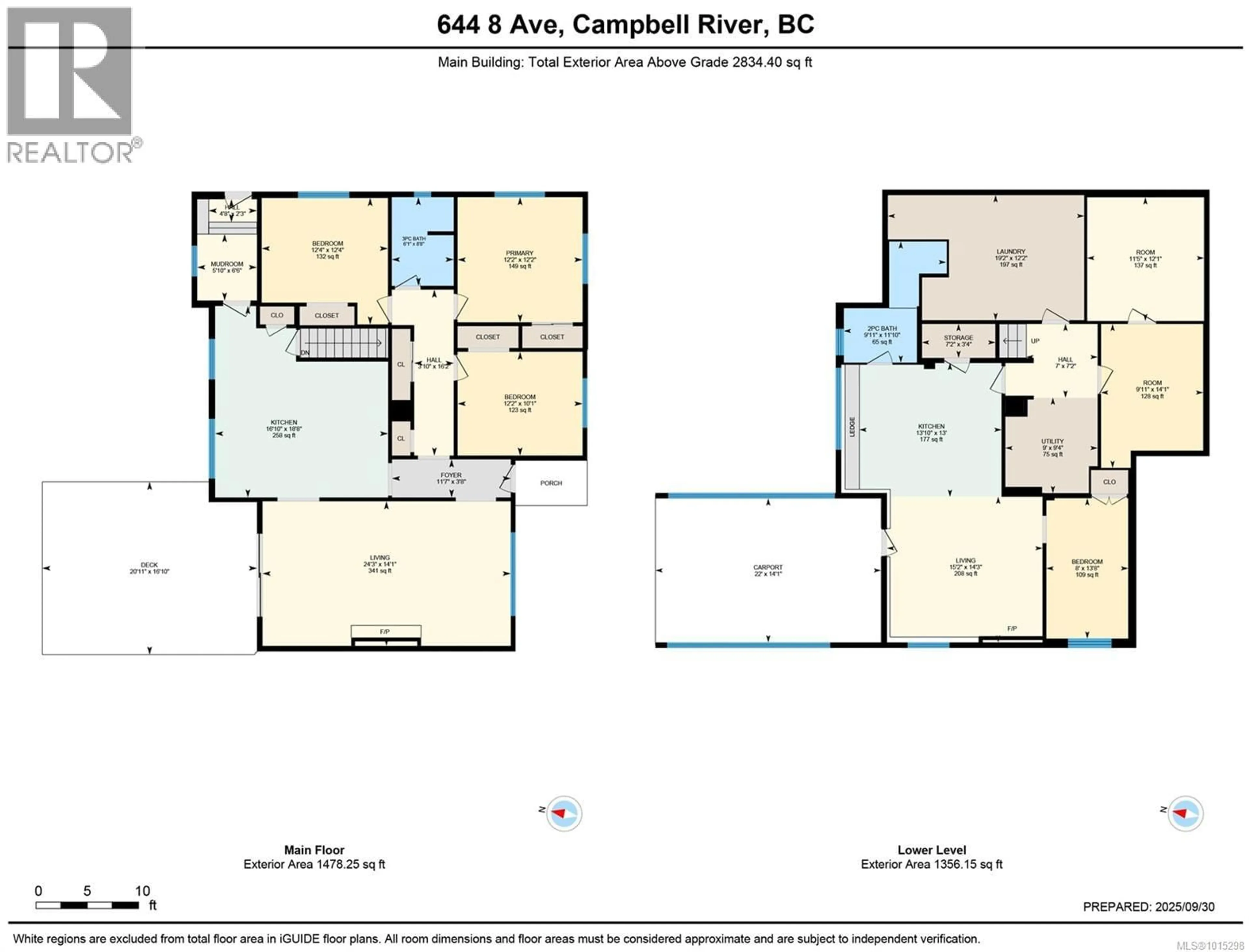Floor plan for 644 8TH AVENUE, Campbell River British Columbia V9W6R5
