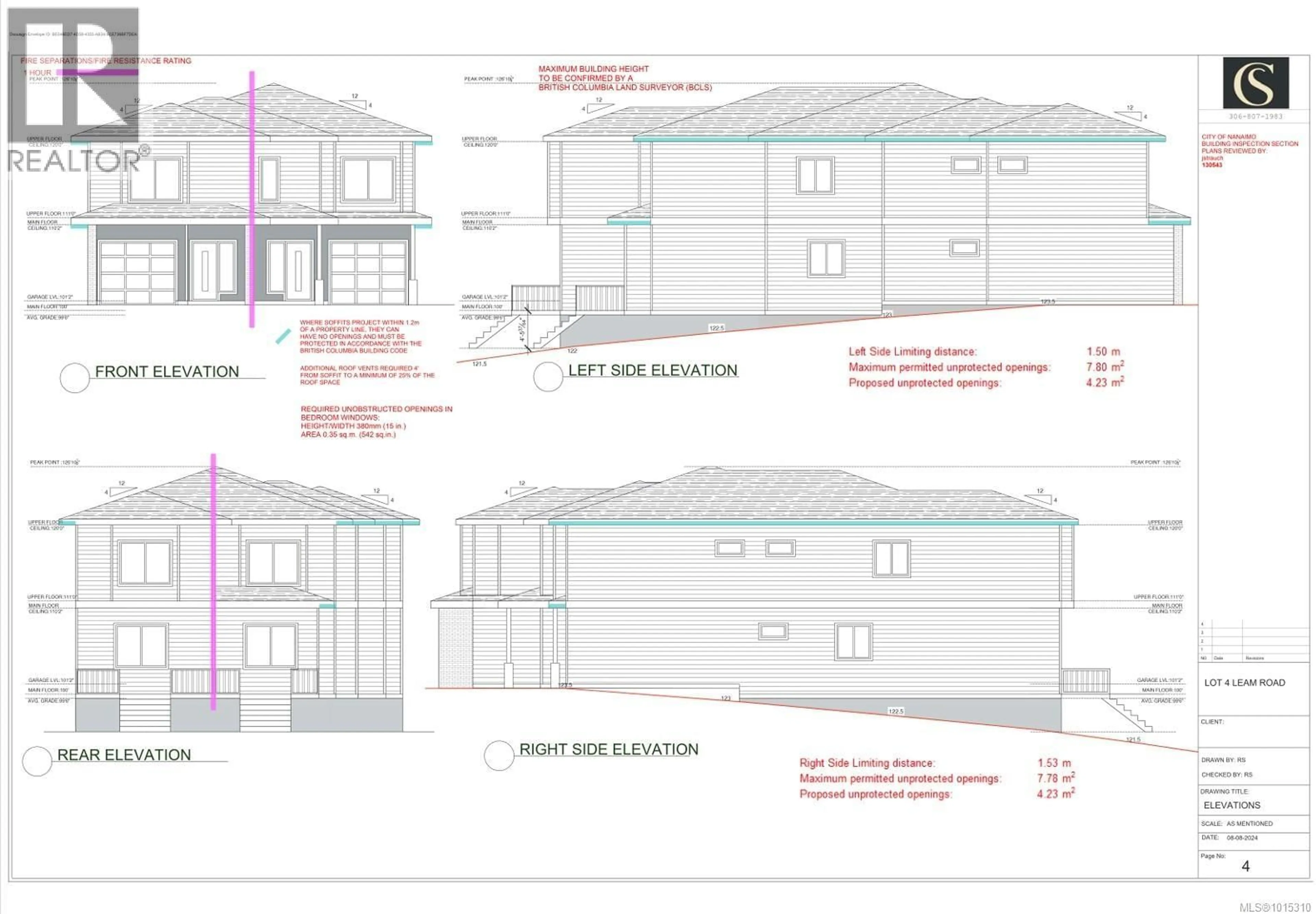 Floor plan for 20 LEAM ROAD, Nanaimo British Columbia V9T3N7