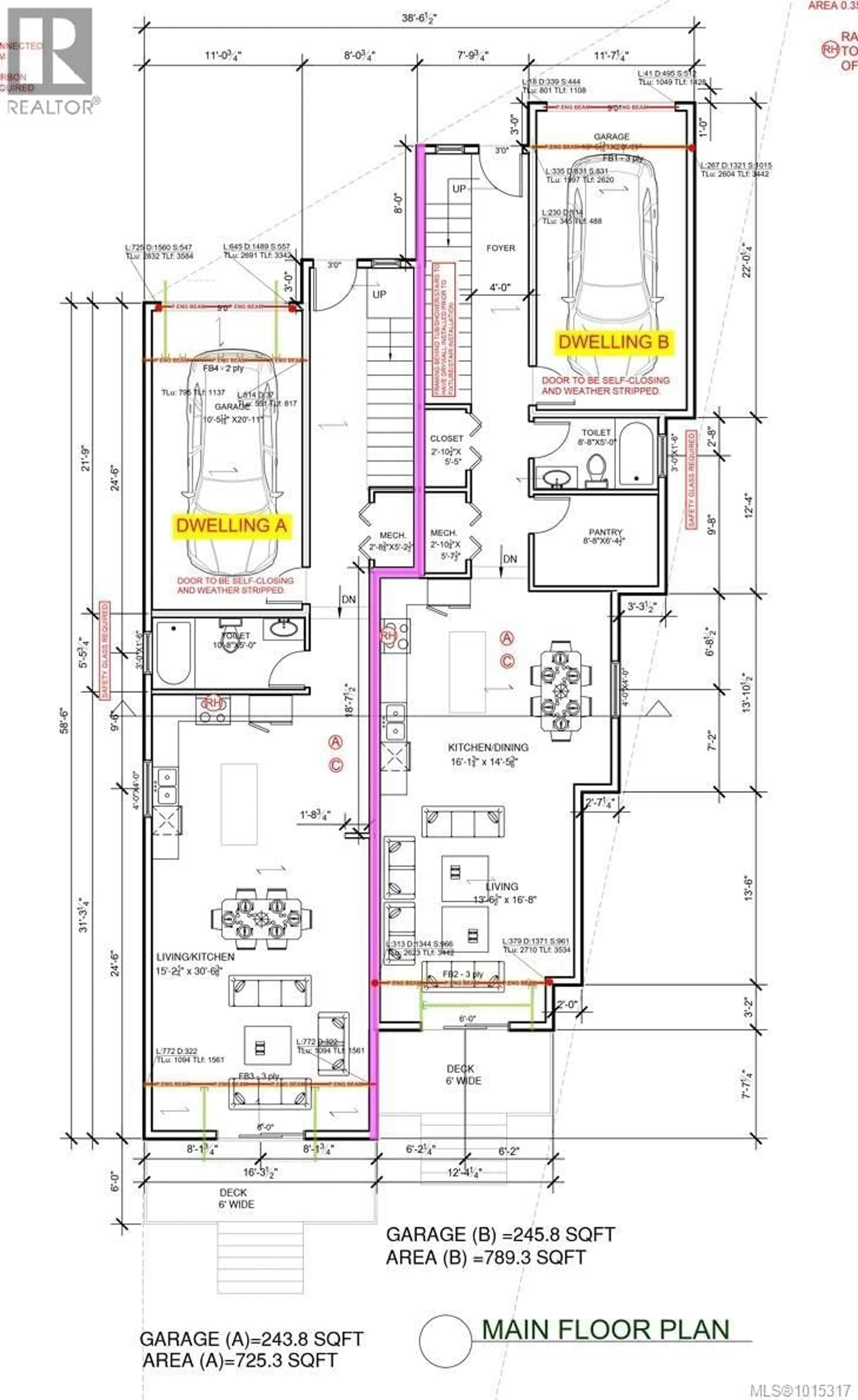 Floor plan for 22 LEAM ROAD, Nanaimo British Columbia V9T3N7