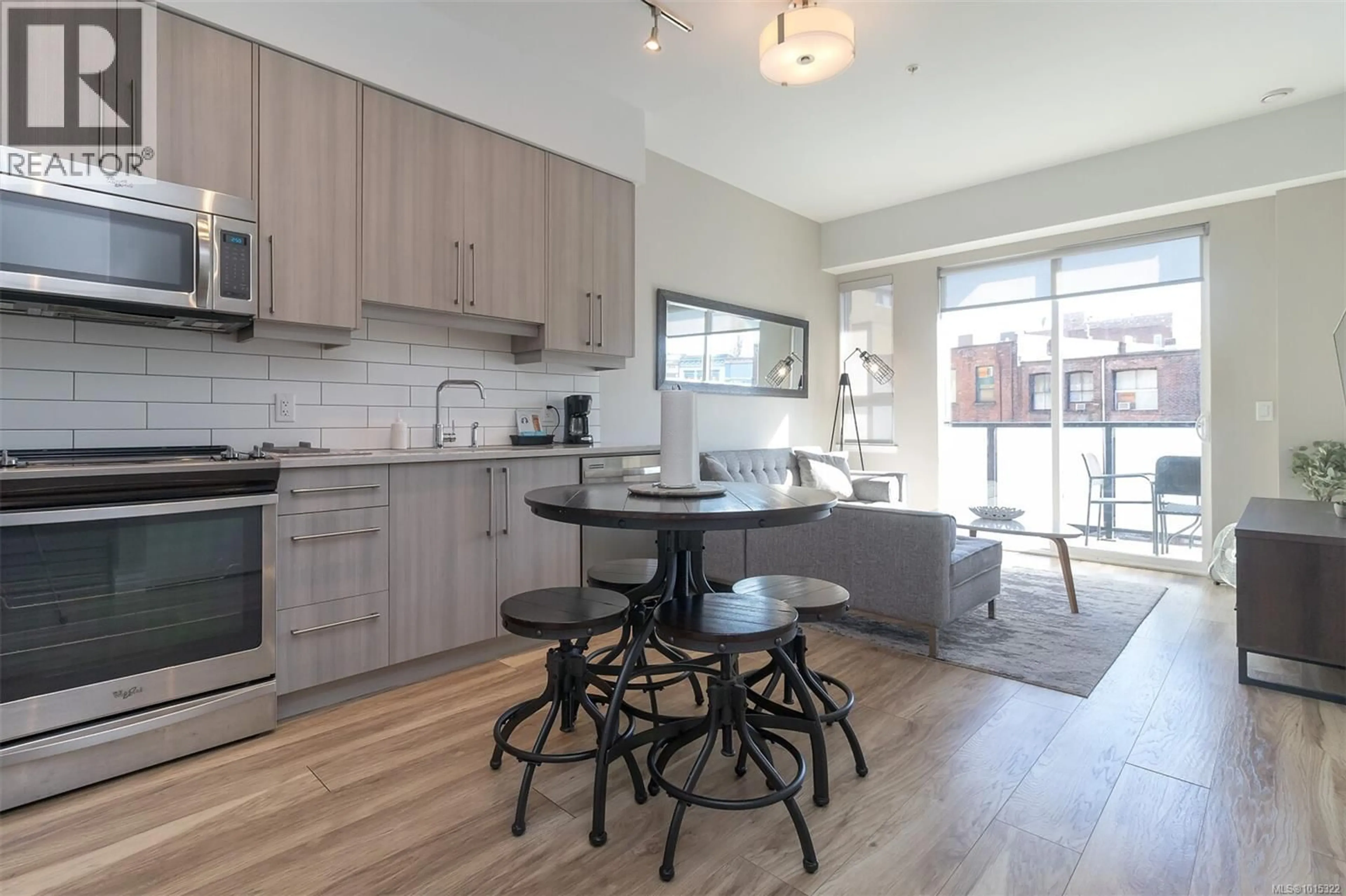 Open concept kitchen, unknown for 210 - 595 PANDORA AVENUE, Victoria British Columbia V8W1N5