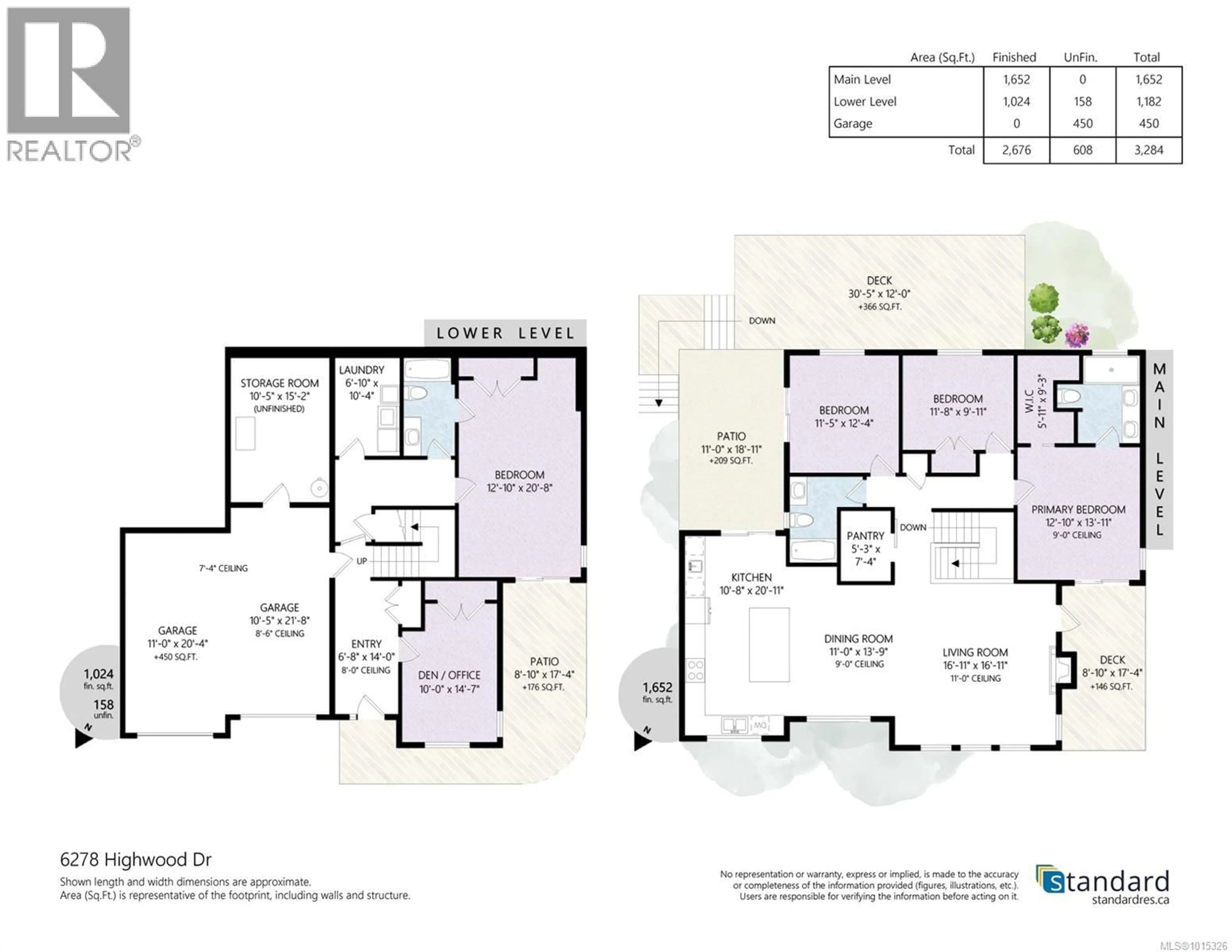 Floor plan for 6278 HIGHWOOD DRIVE, Duncan British Columbia V9L0H5
