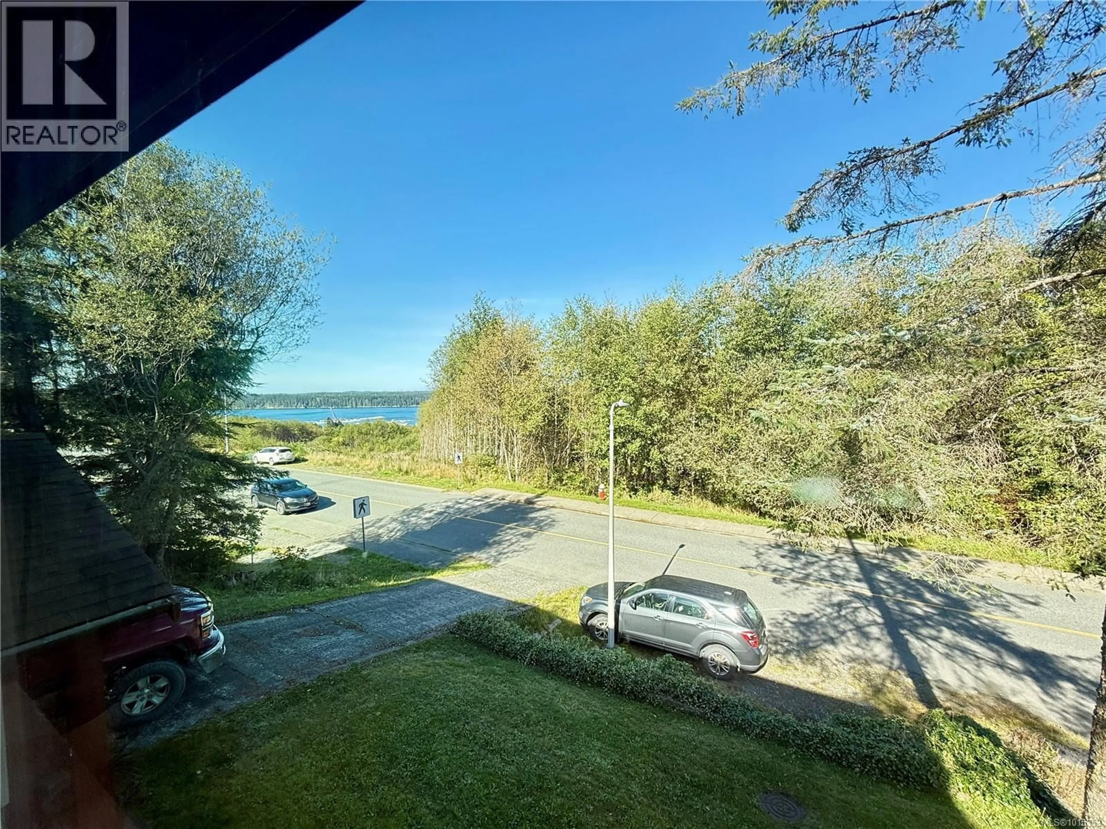 A pic from outside/outdoor area/front of a property/back of a property/a pic from drone, water/lake/river/ocean view for 2101 PIONEER HILL, Port McNeill British Columbia V0N2R0