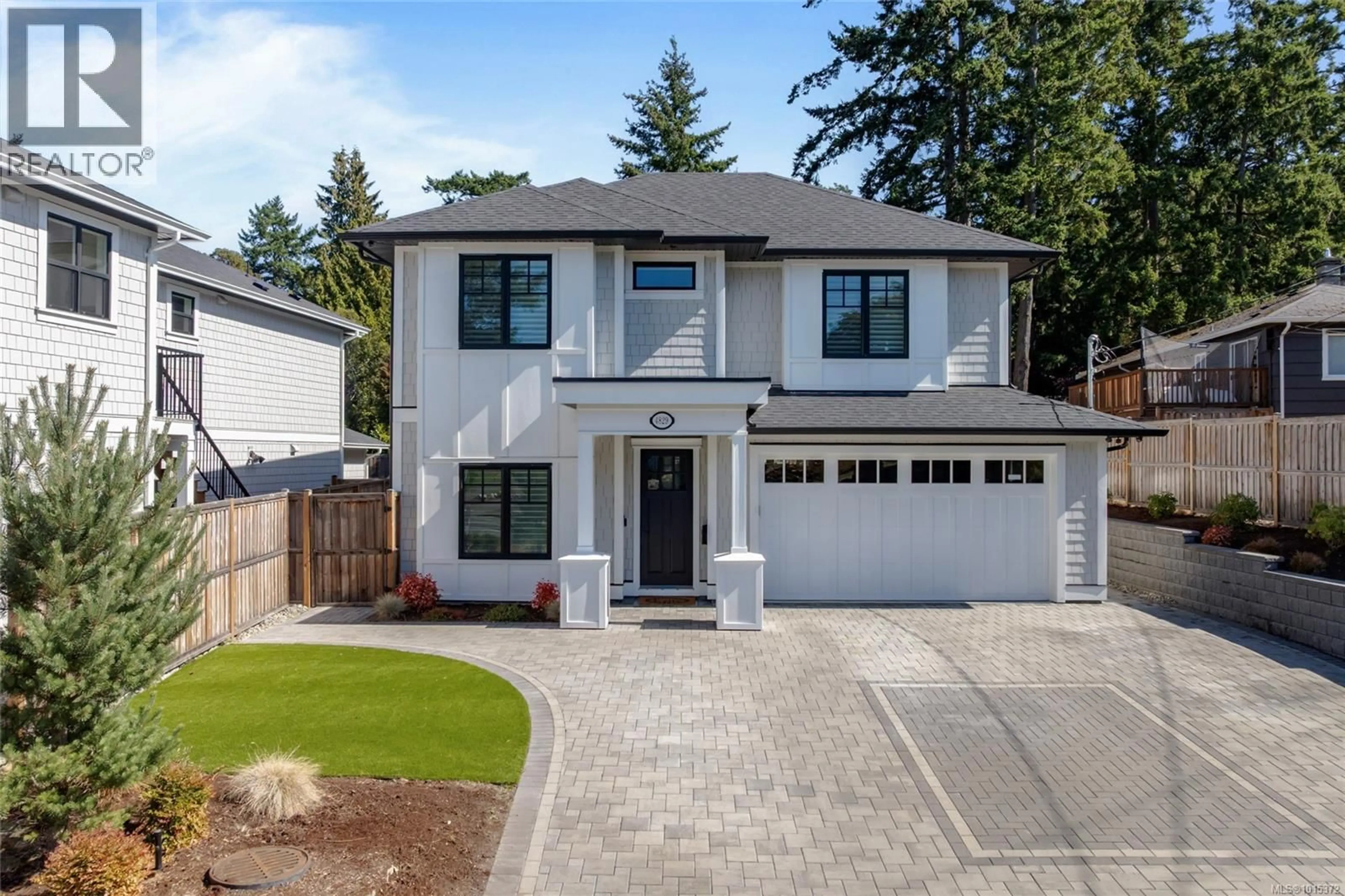 Home with brick exterior material, street for 4829 CORDOVA BAY ROAD, Saanich British Columbia V8Y2J8