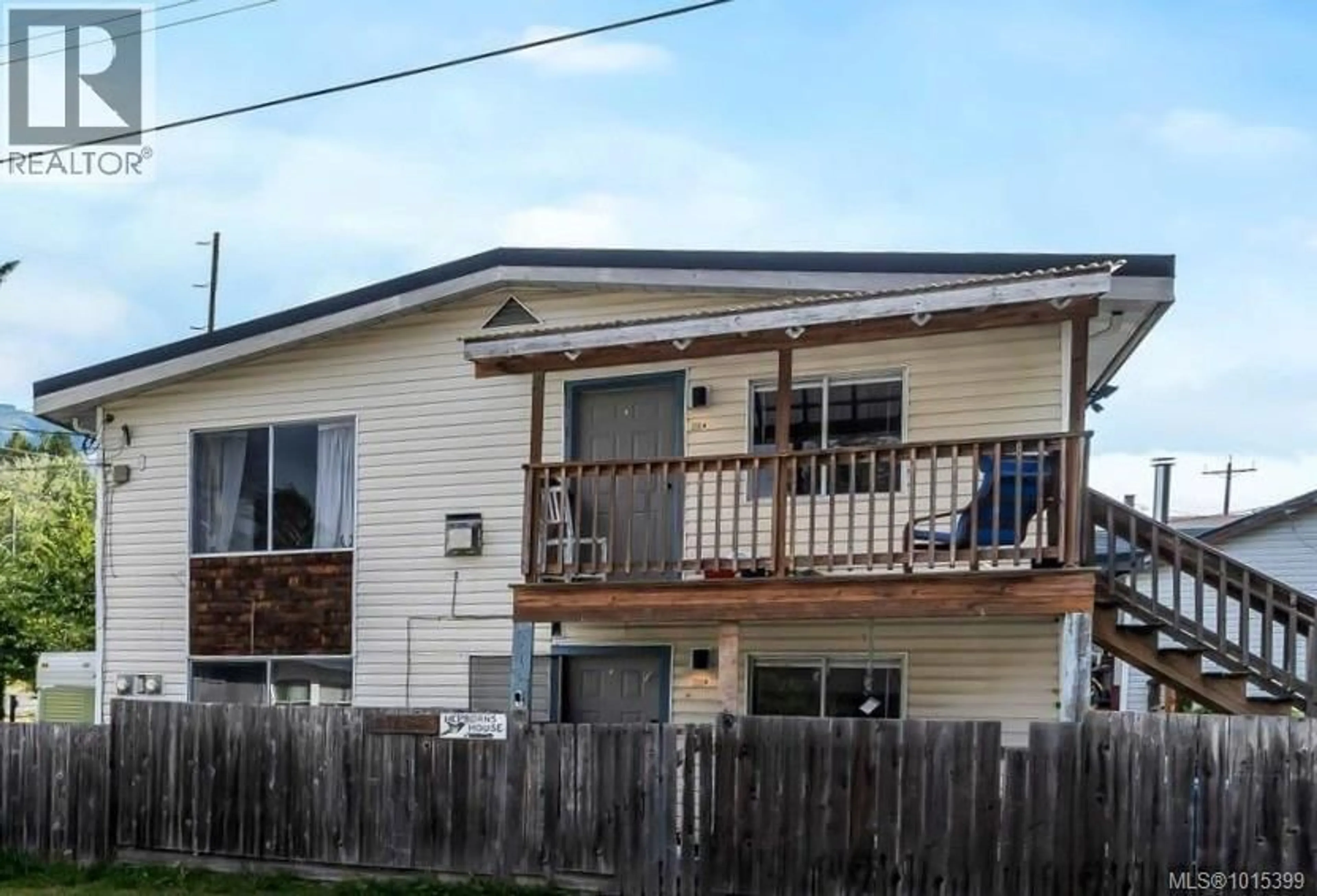 Home with vinyl exterior material, street for 38 COWICHAN AVENUE, Lake Cowichan British Columbia V0R2G0