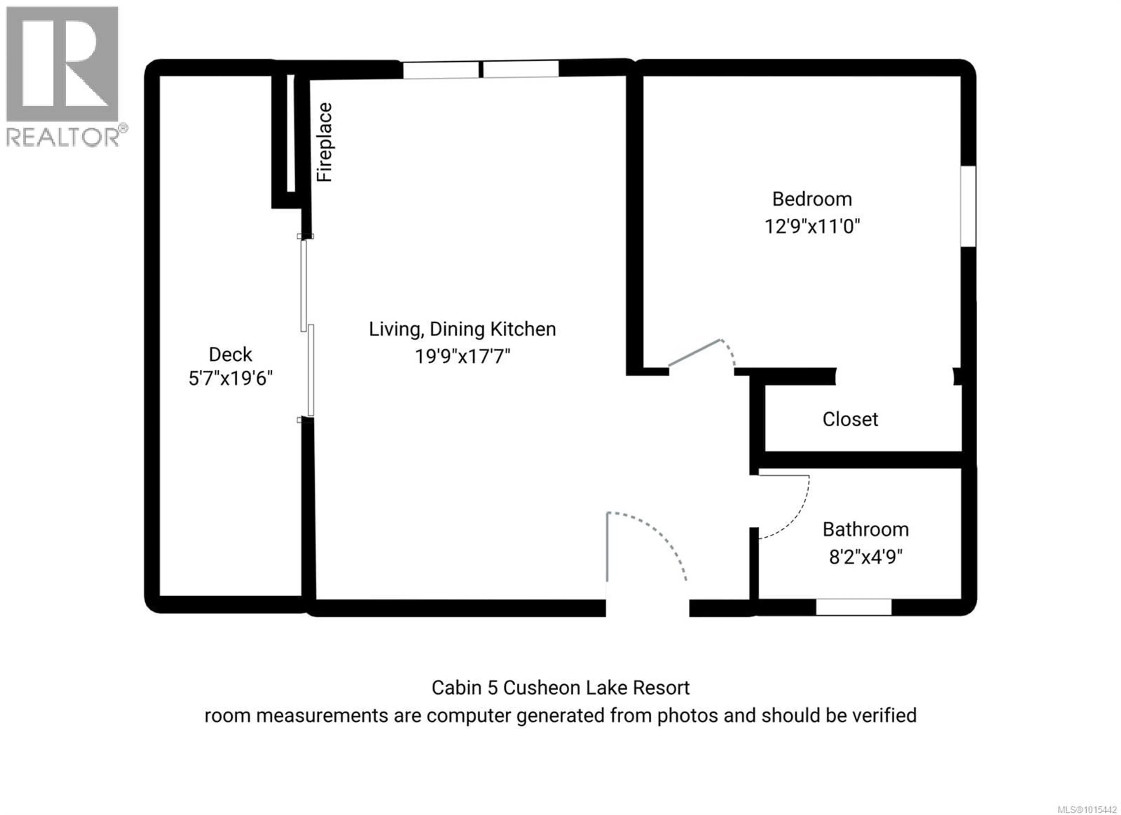 Floor plan for 5 - 171 NATALIE LANE, Salt Spring British Columbia V8K2C6