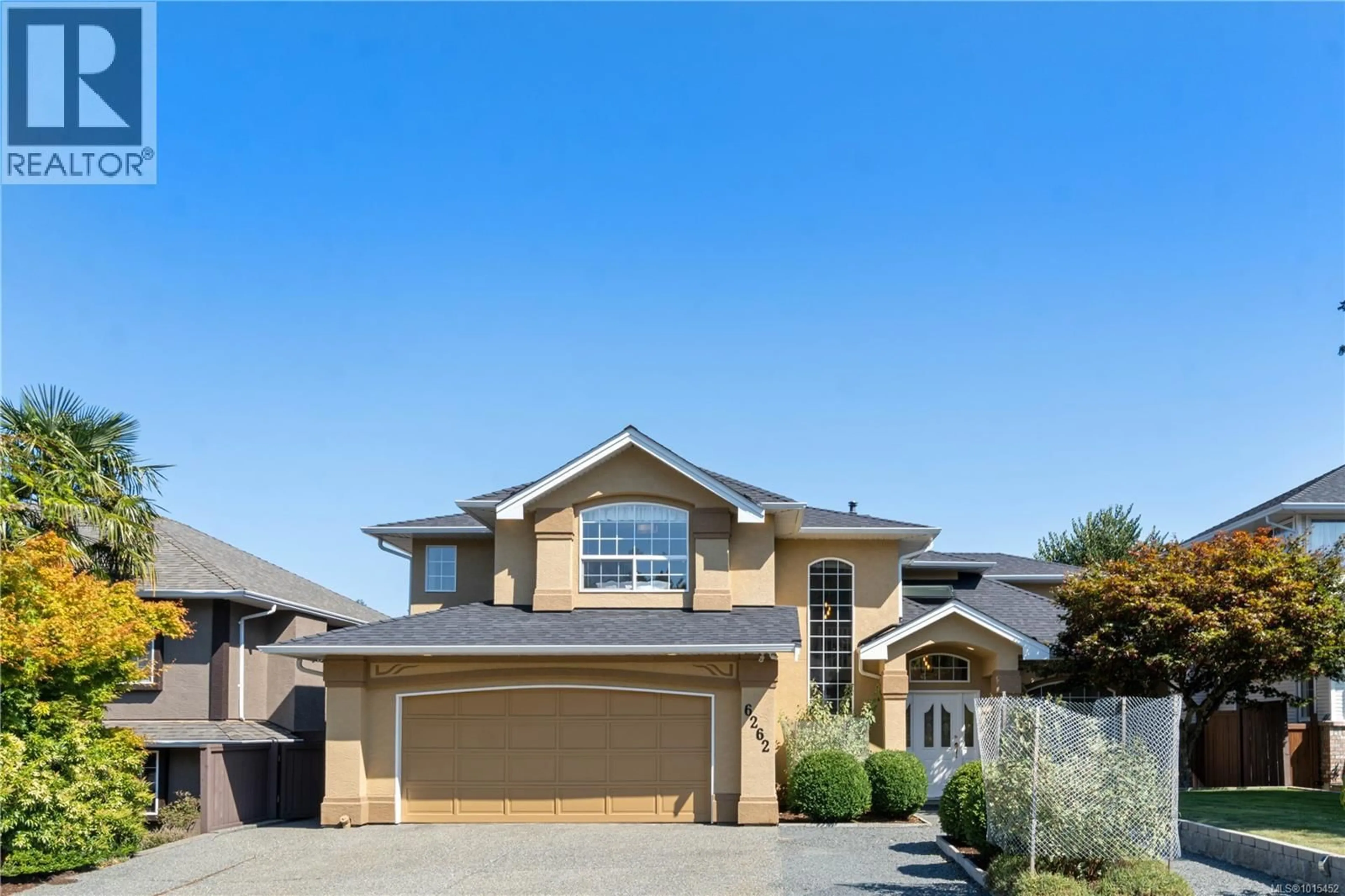 Home with vinyl exterior material, street for 6262 AZURE ROAD, Nanaimo British Columbia V9V1P1