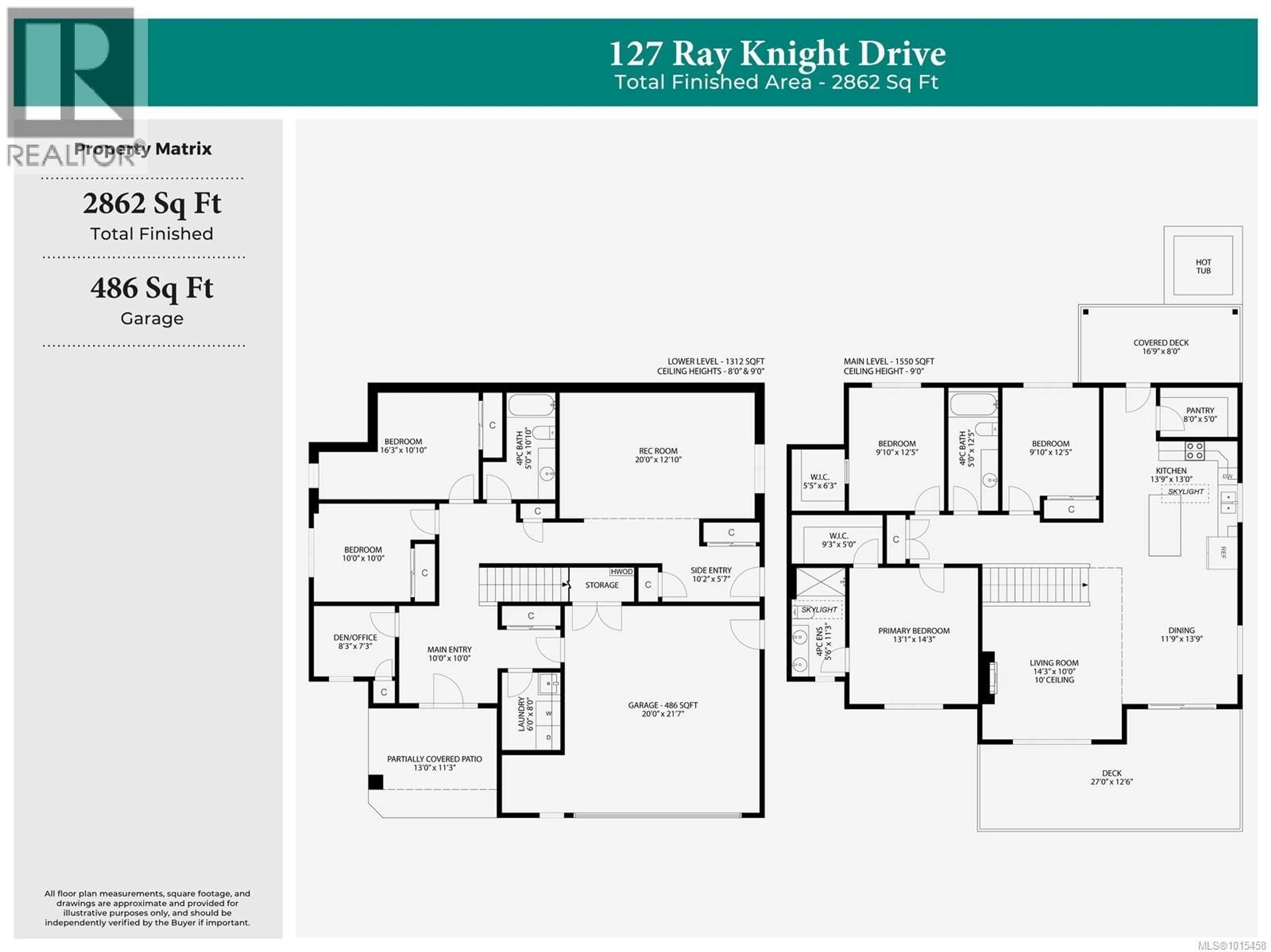 Floor plan for 127 RAY KNIGHT DRIVE, Ladysmith British Columbia V9G0B8