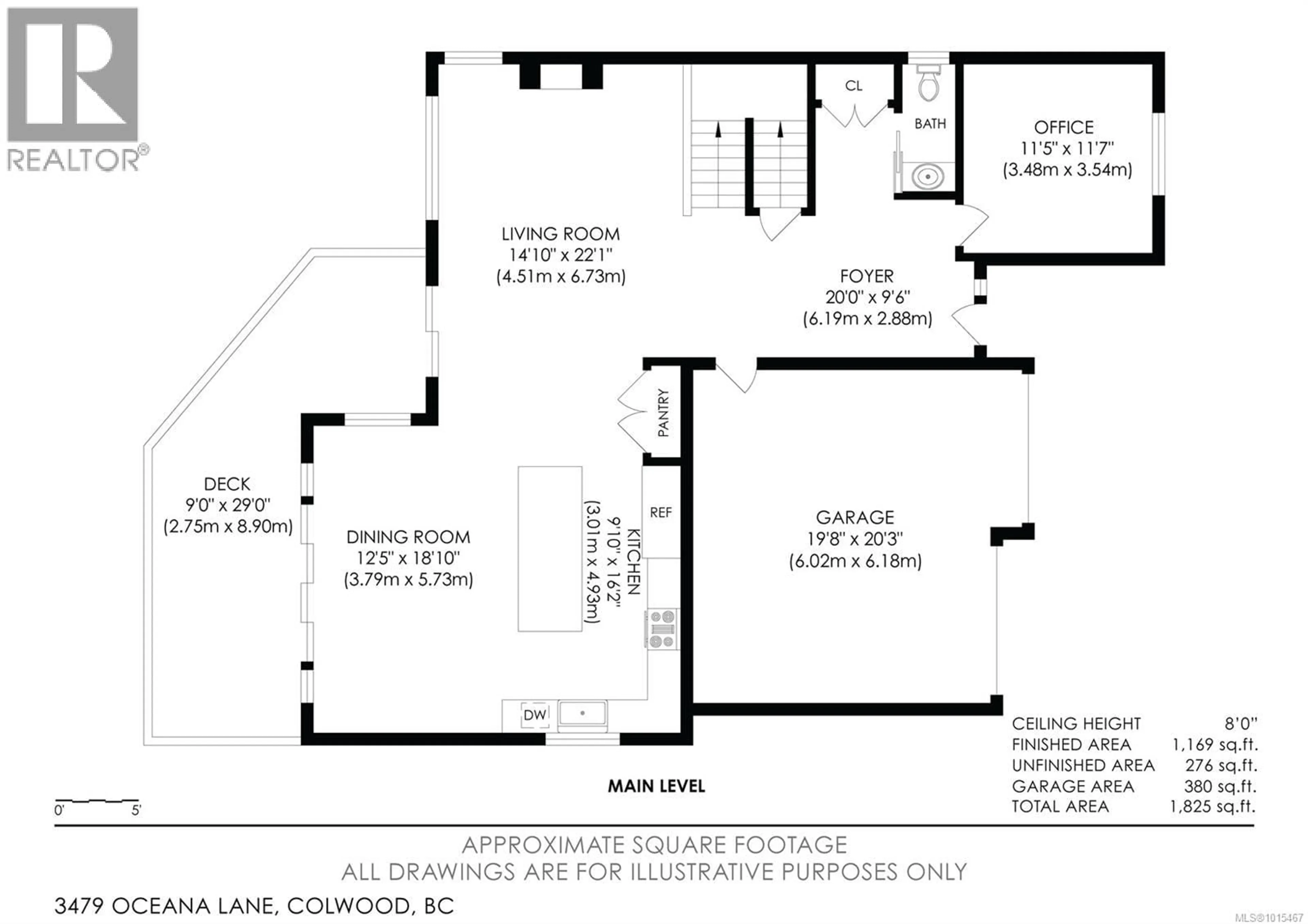 Floor plan for 3479 OCEANA LANE, Colwood British Columbia V8W0C5