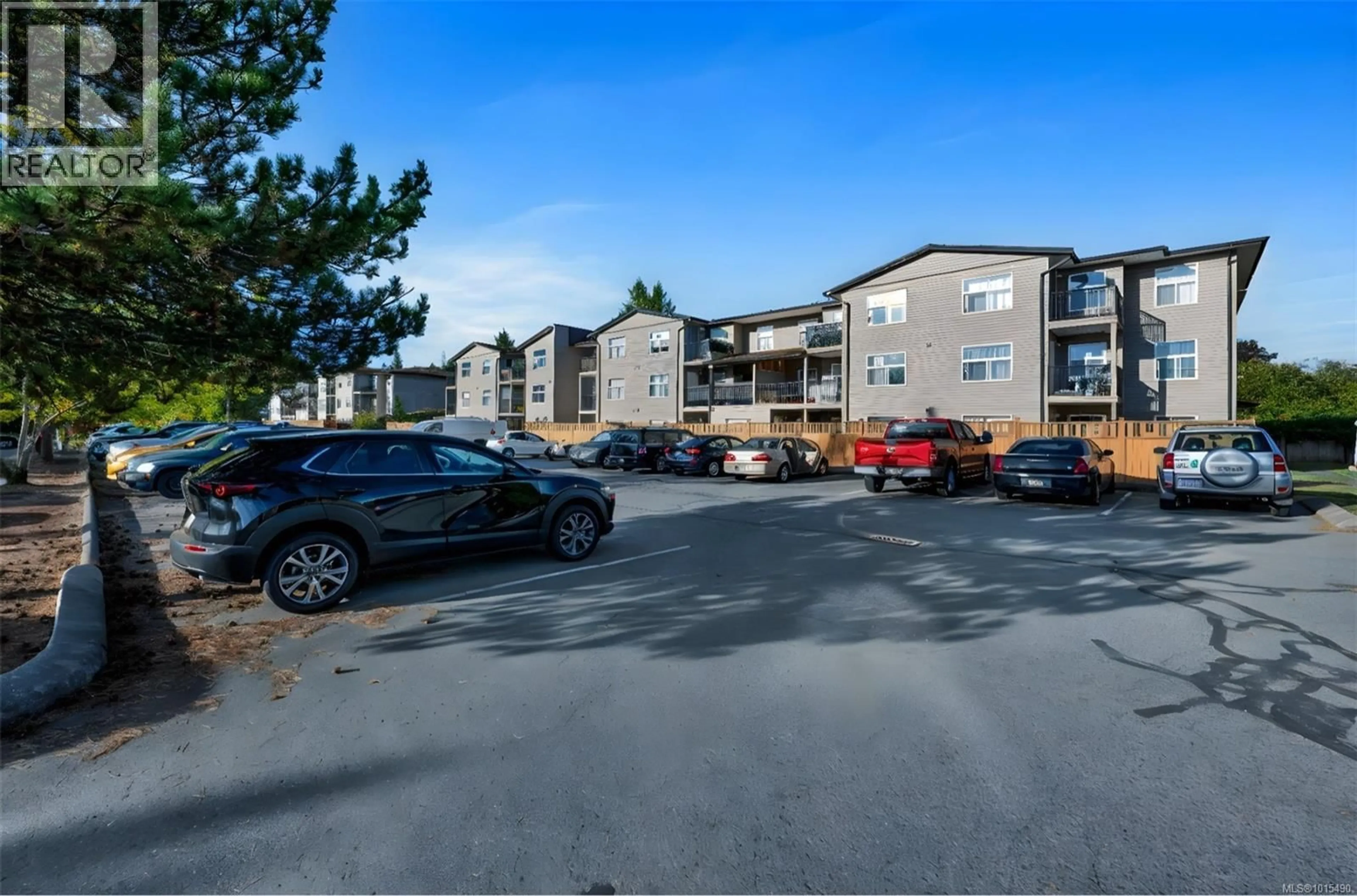 A pic from outside/outdoor area/front of a property/back of a property/a pic from drone, mountain view for 328 - 3215 COWICHAN LAKE ROAD, Duncan British Columbia V9L5G5