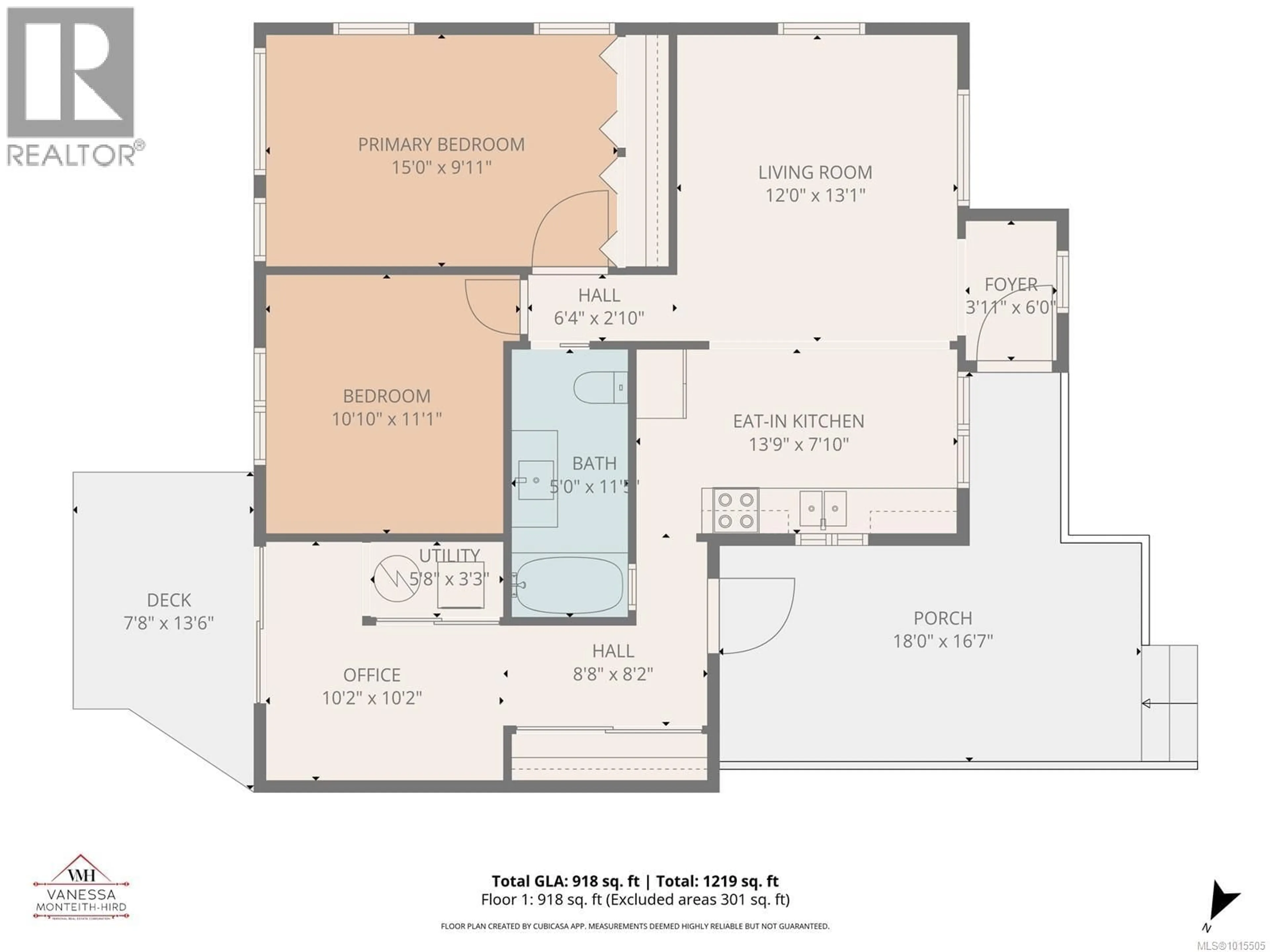 Floor plan for 126 CLIFFE AVENUE, Courtenay British Columbia V9N2H5