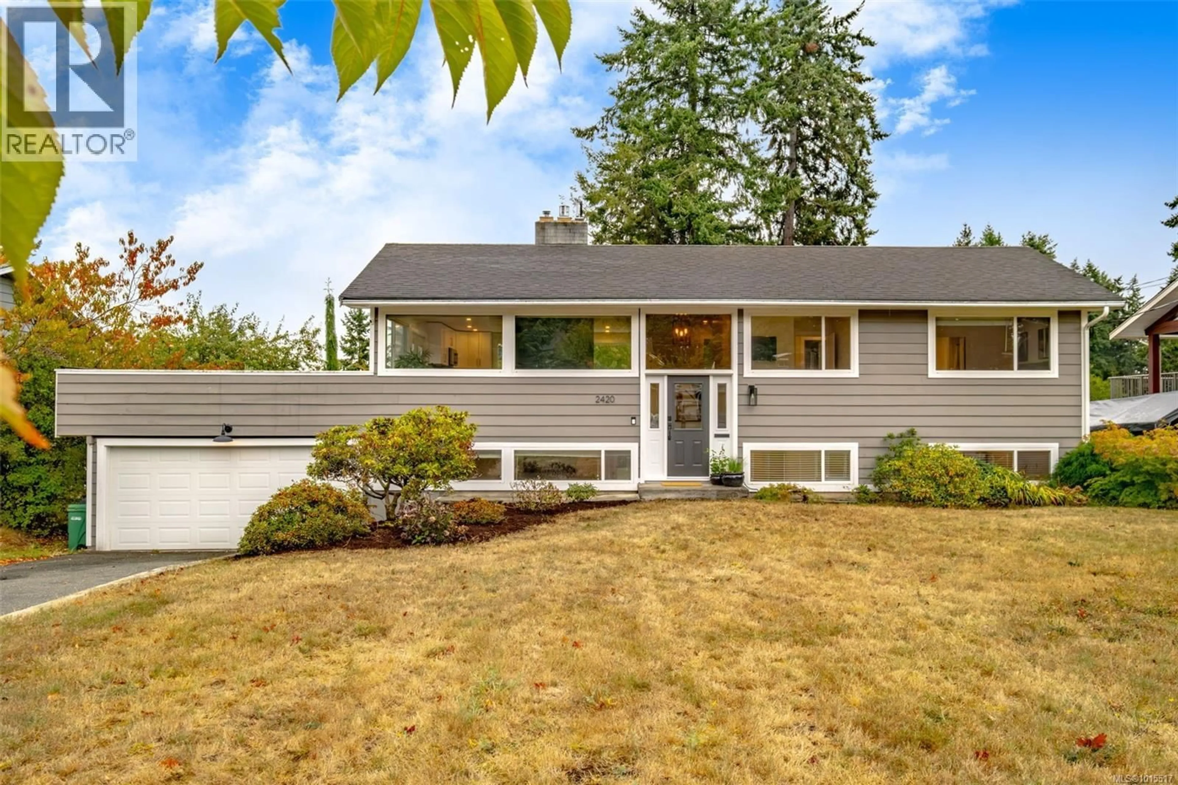Home with vinyl exterior material, street for 2420 GLENAYR DRIVE, Nanaimo British Columbia V9S3R7