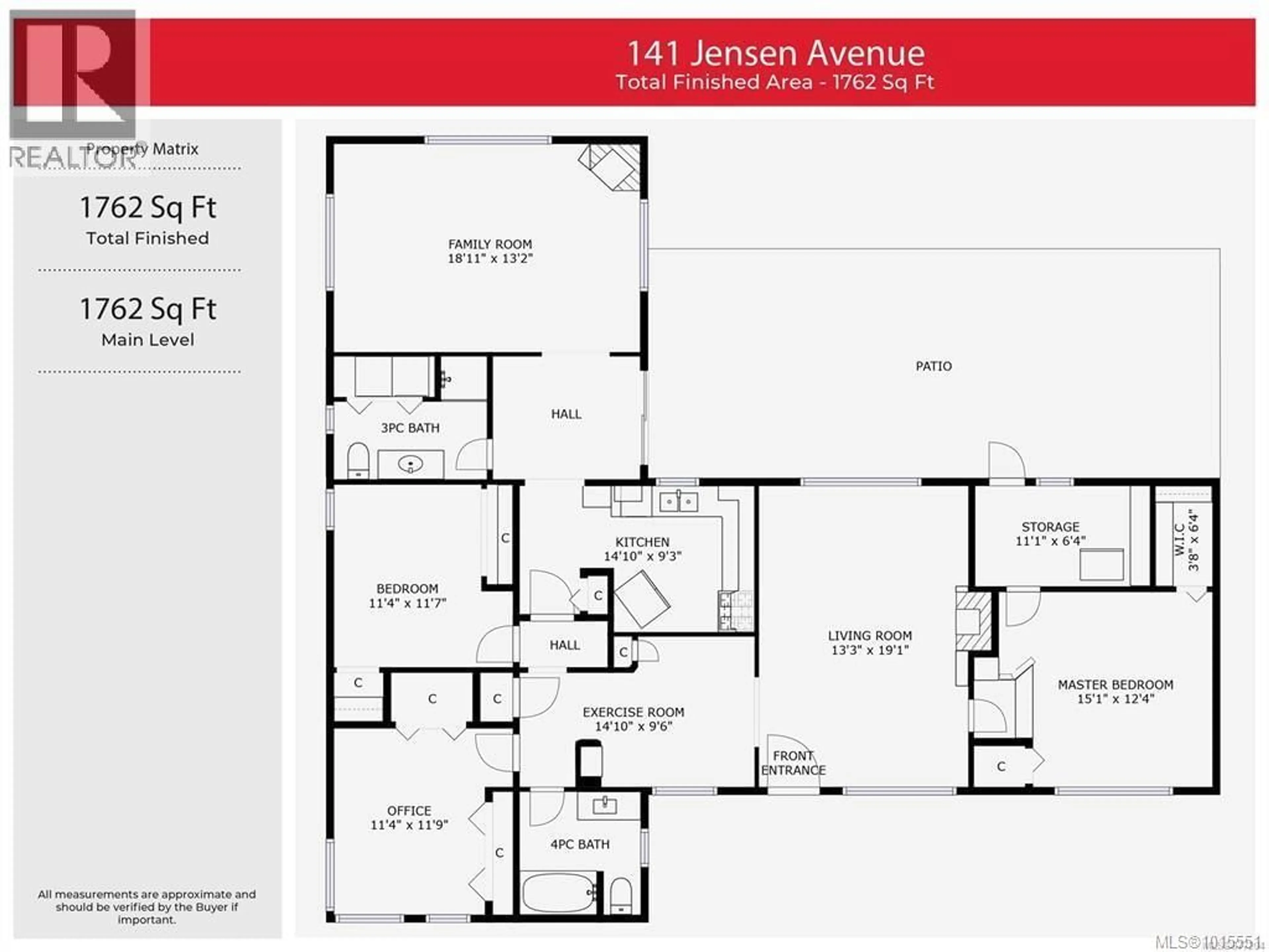 Floor plan for 141 JENSEN AVENUE EAST, Parksville British Columbia V9P2H6