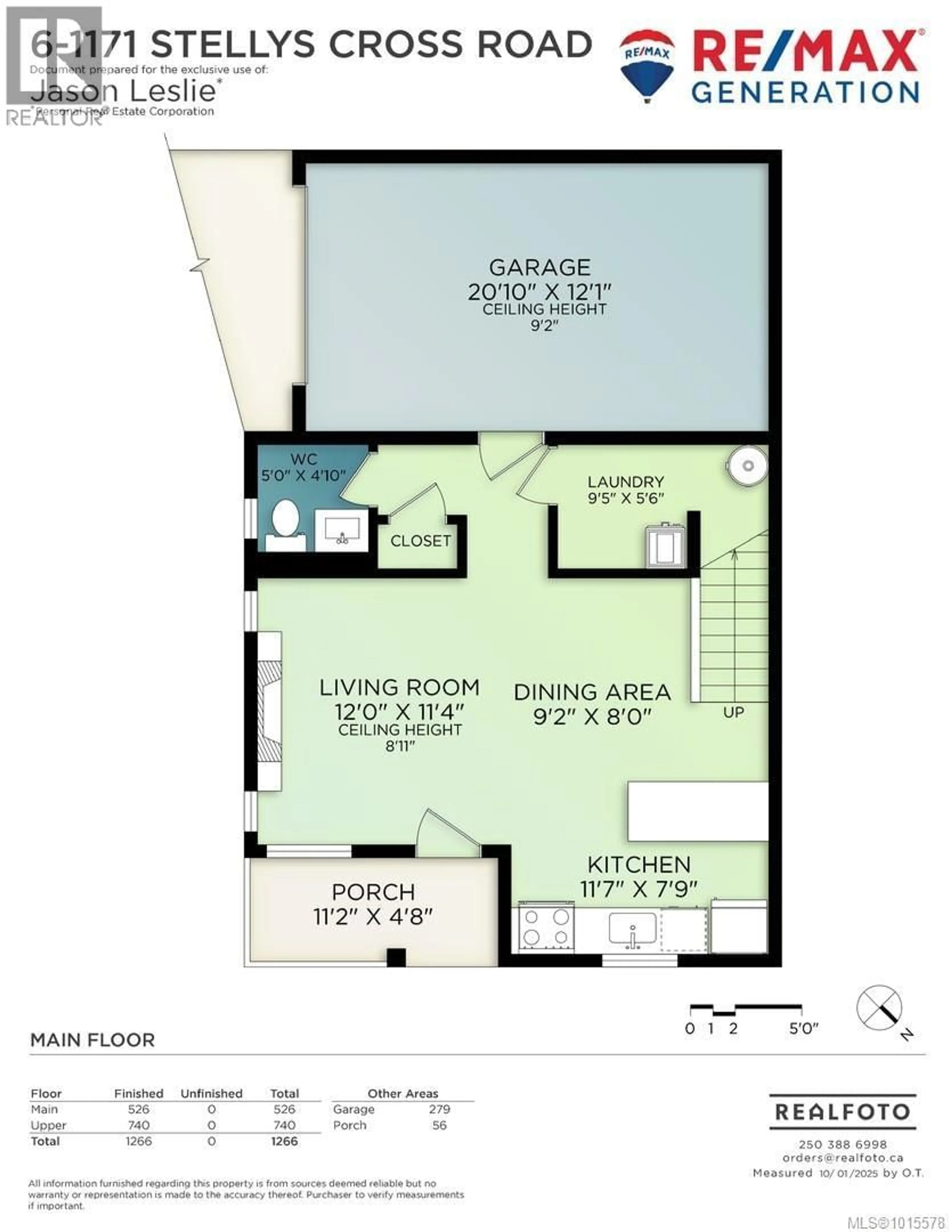 Floor plan for 6 - 1171 STELLY'S CROSS ROAD, Central Saanich British Columbia V8M1H4