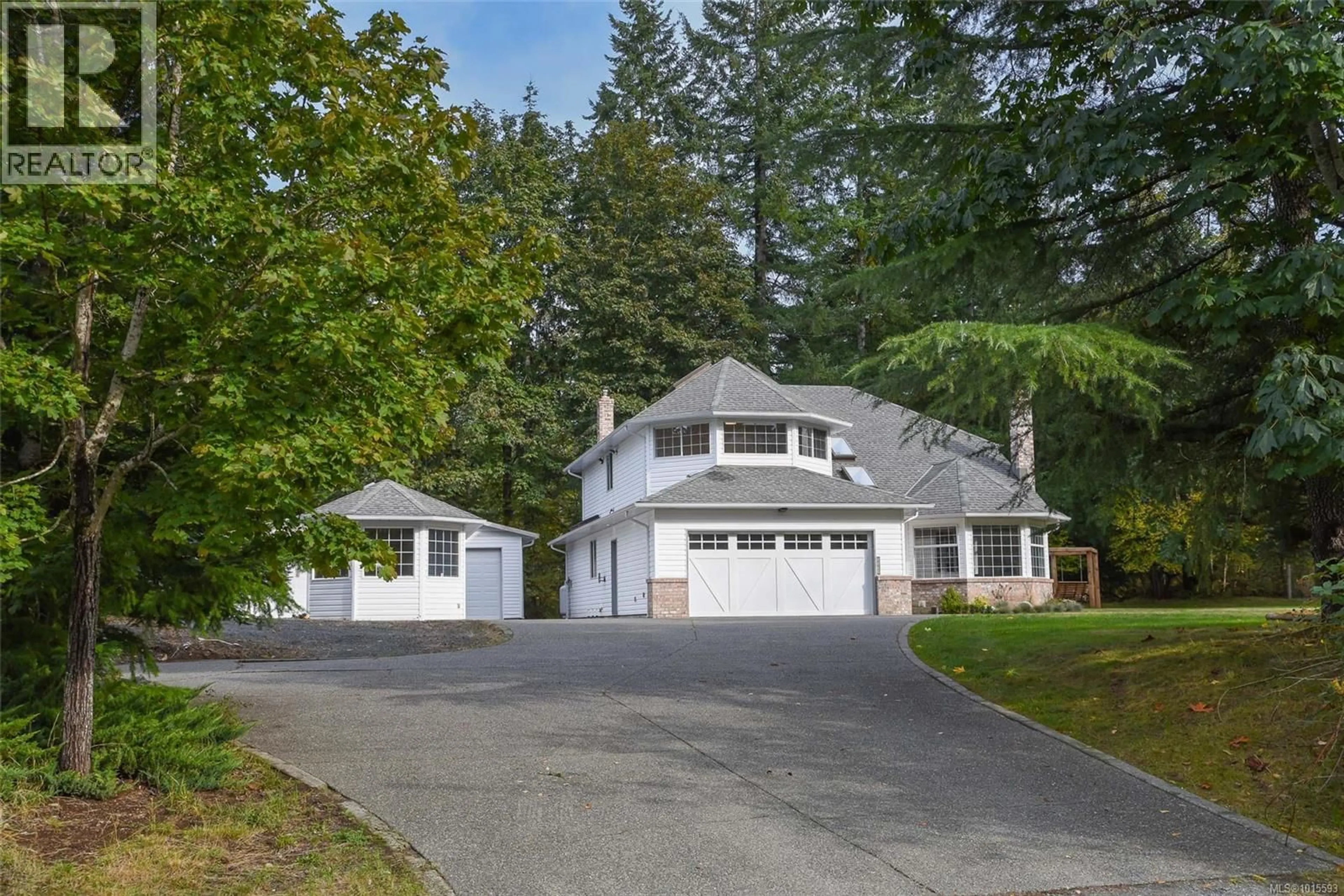 Home with vinyl exterior material, street for 8868 ERICKSON PLACE, Black Creek British Columbia V9J1H9