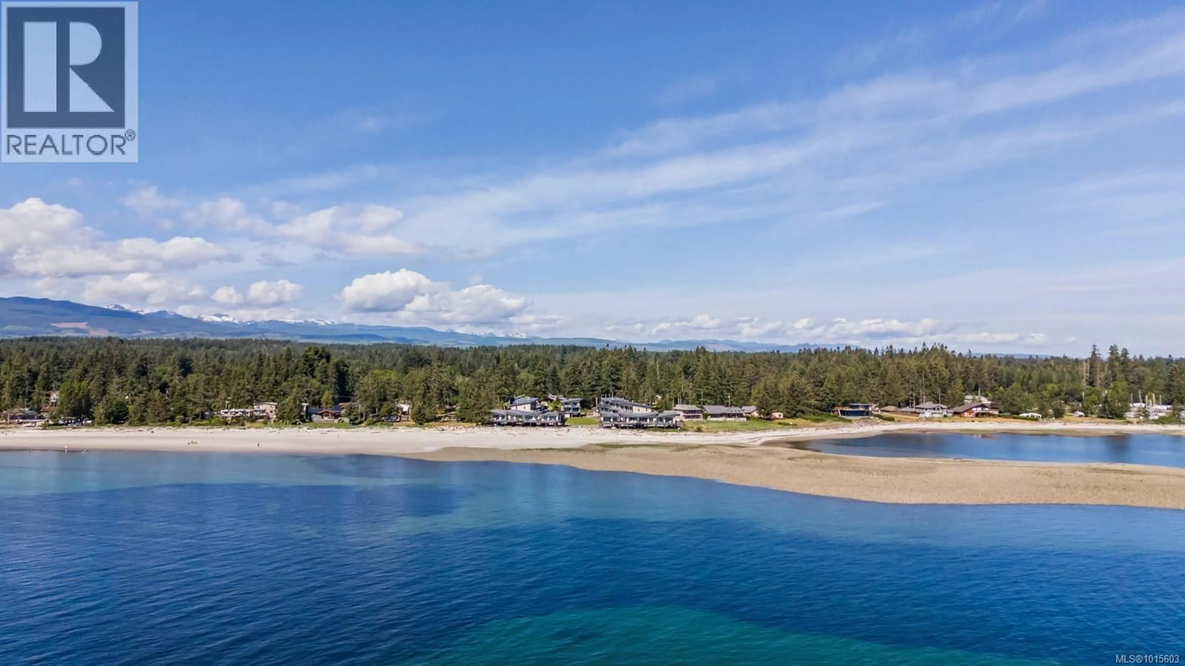 A pic from outside/outdoor area/front of a property/back of a property/a pic from drone, water/lake/river/ocean view for 22 - 9022 CLARKSON AVENUE, Black Creek British Columbia V9J1B3