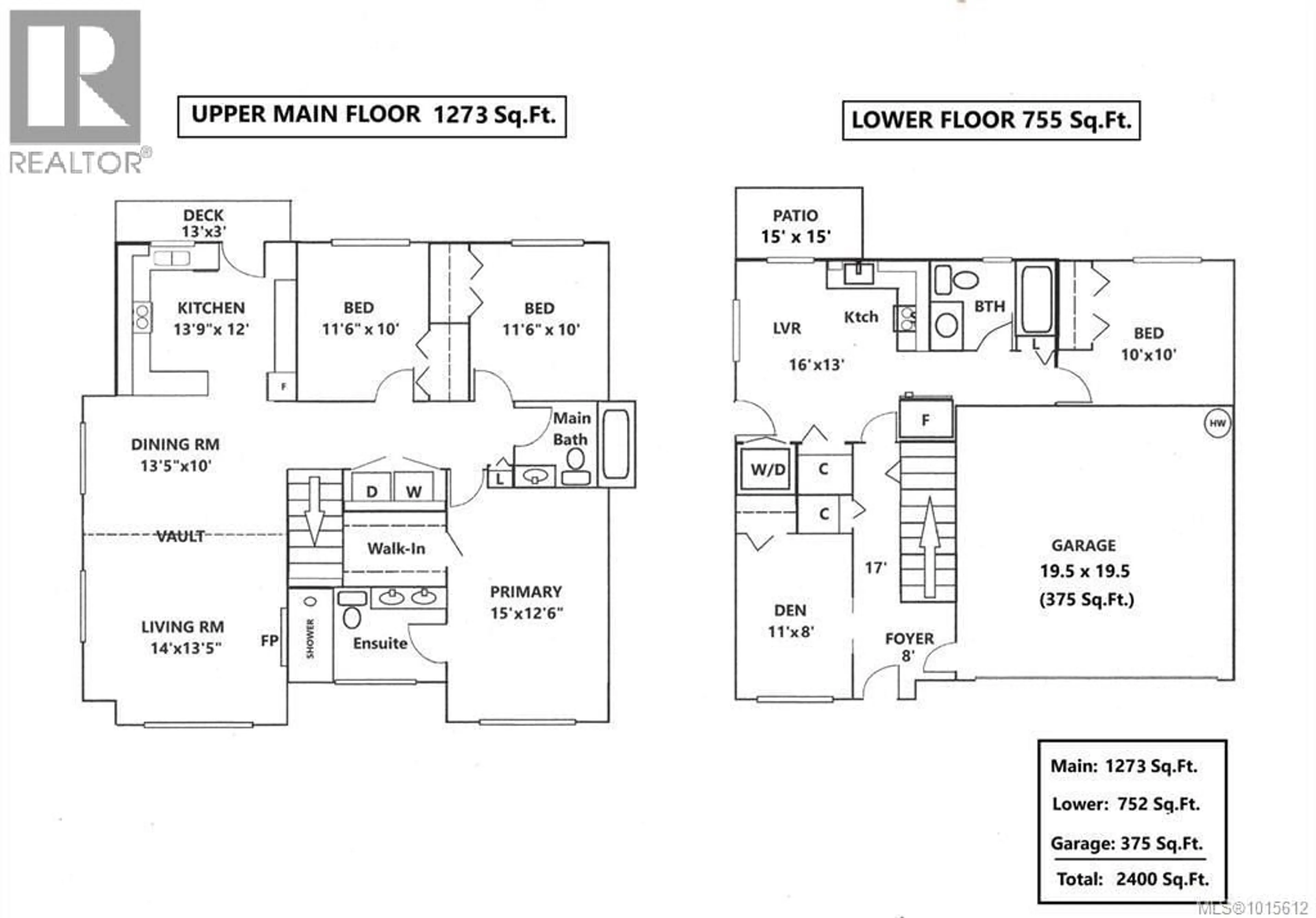 Floor plan for 7072 CENTRAL SAANICH ROAD, Central Saanich British Columbia V8M1Y3