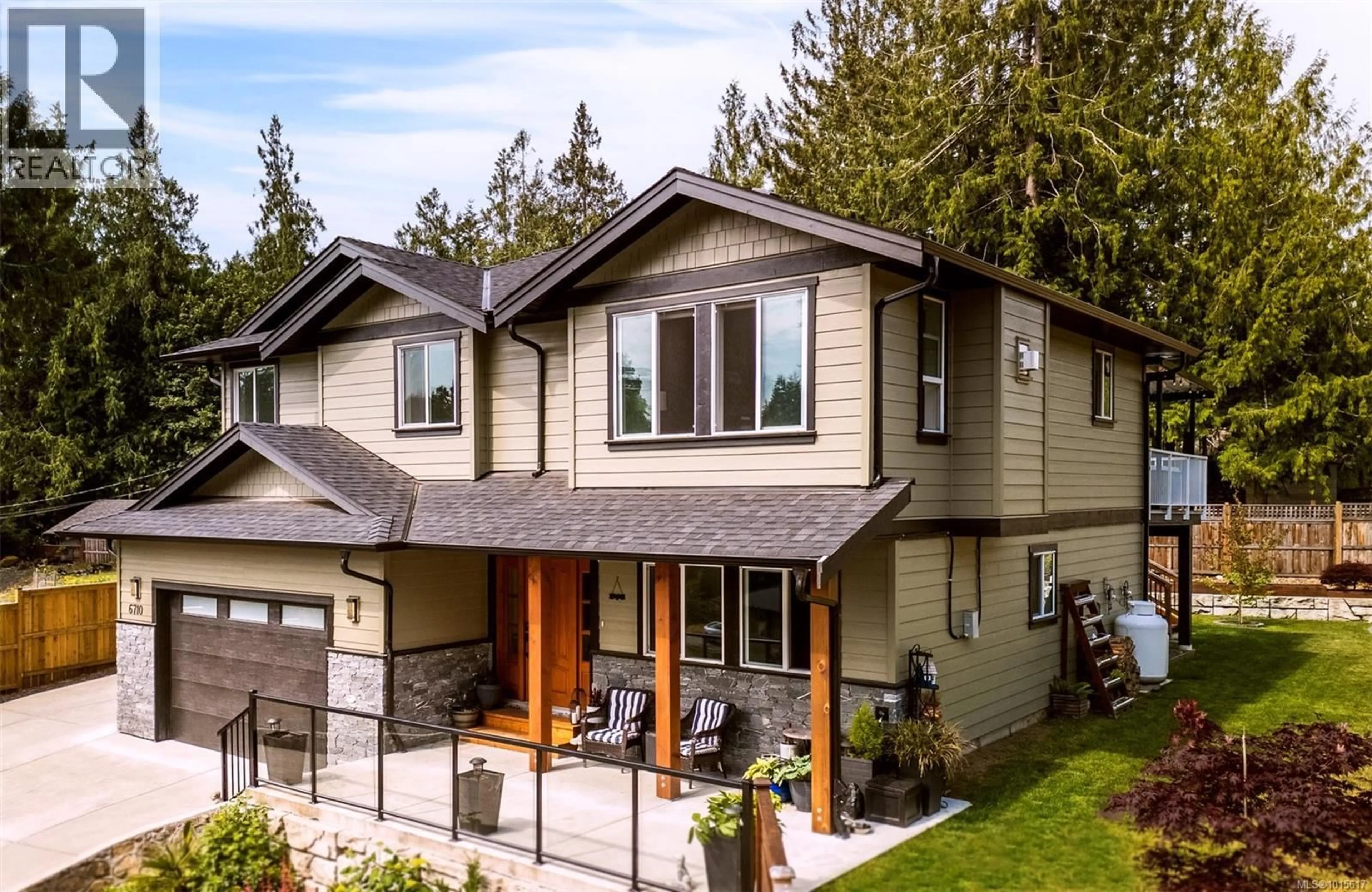 Home with vinyl exterior material, street for 6710 HELGESEN ROAD, Sooke British Columbia V9Z0V6