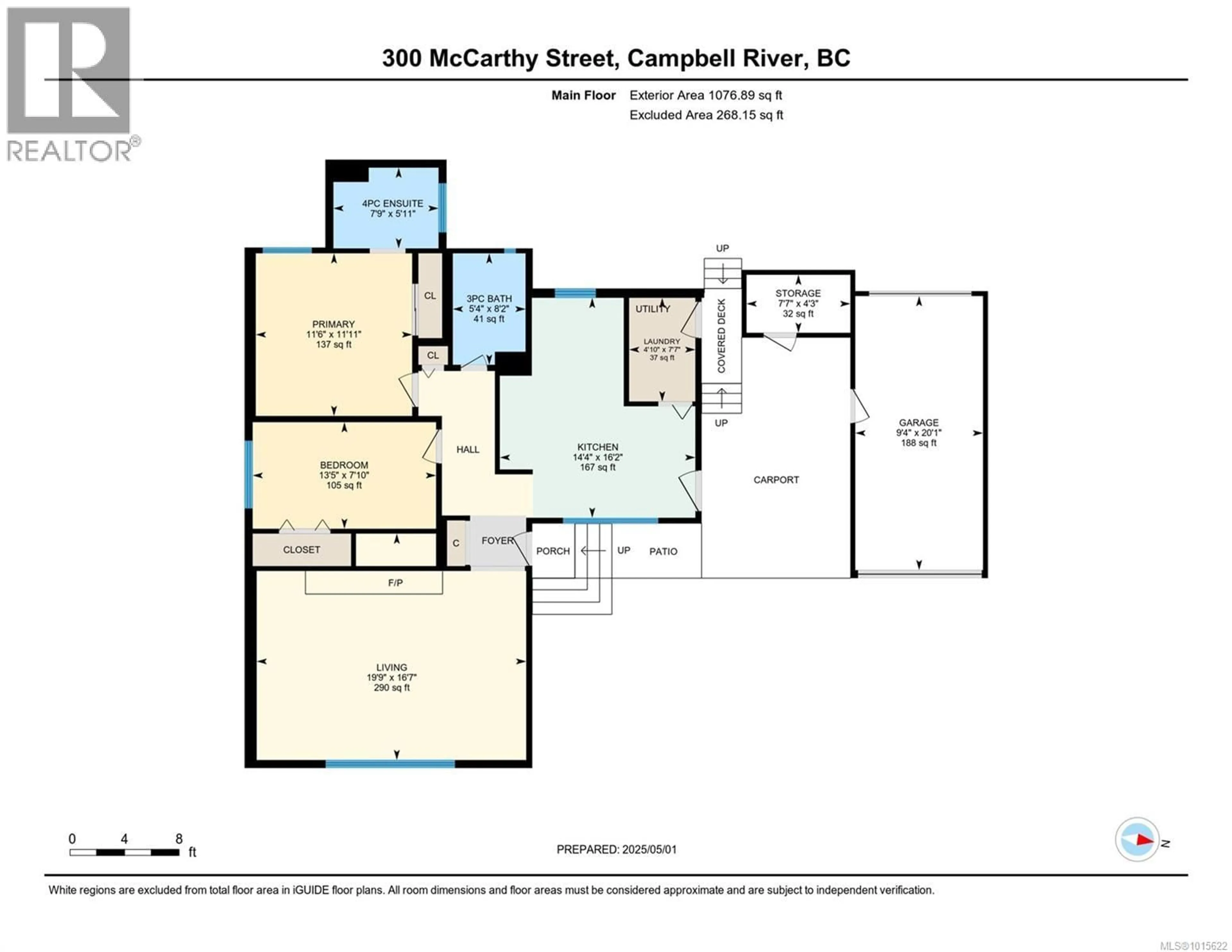 Floor plan for 300 MCCARTHY STREET, Campbell River British Columbia V9W2R6