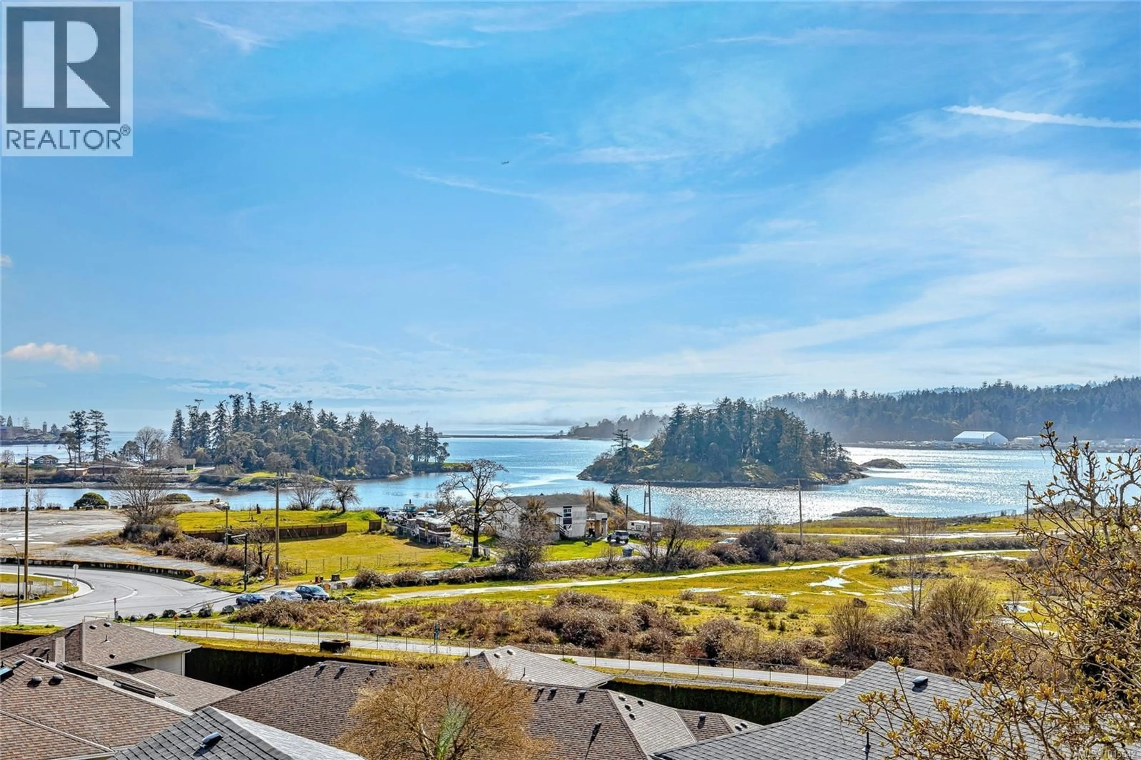Patio, water/lake/river/ocean view for 404 - 125 ALDERSMITH PLACE, View Royal British Columbia V9A7M7