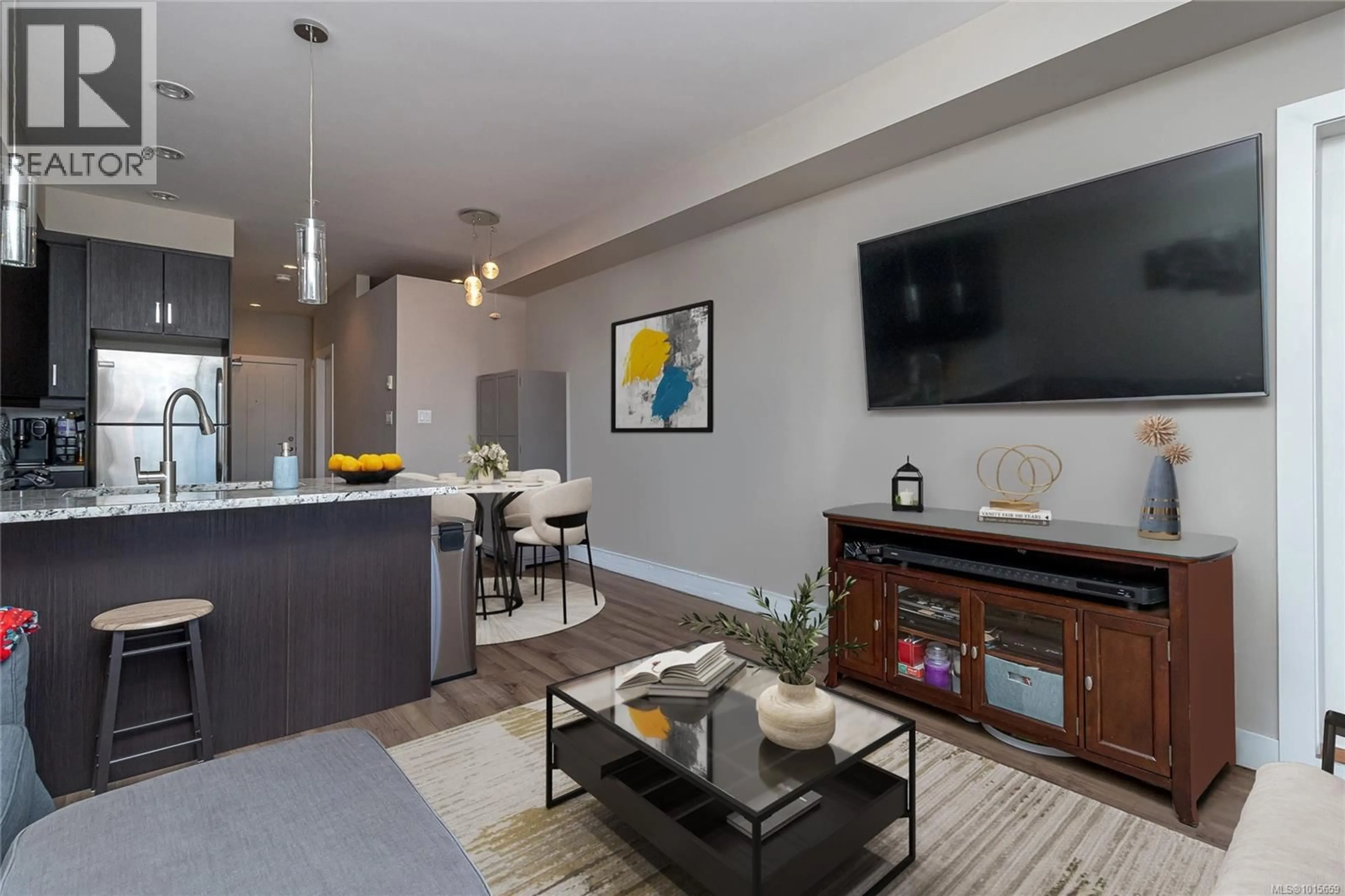 Open concept kitchen, unknown for 203 - 2655 SOOKE ROAD, Langford British Columbia V9B1Y3