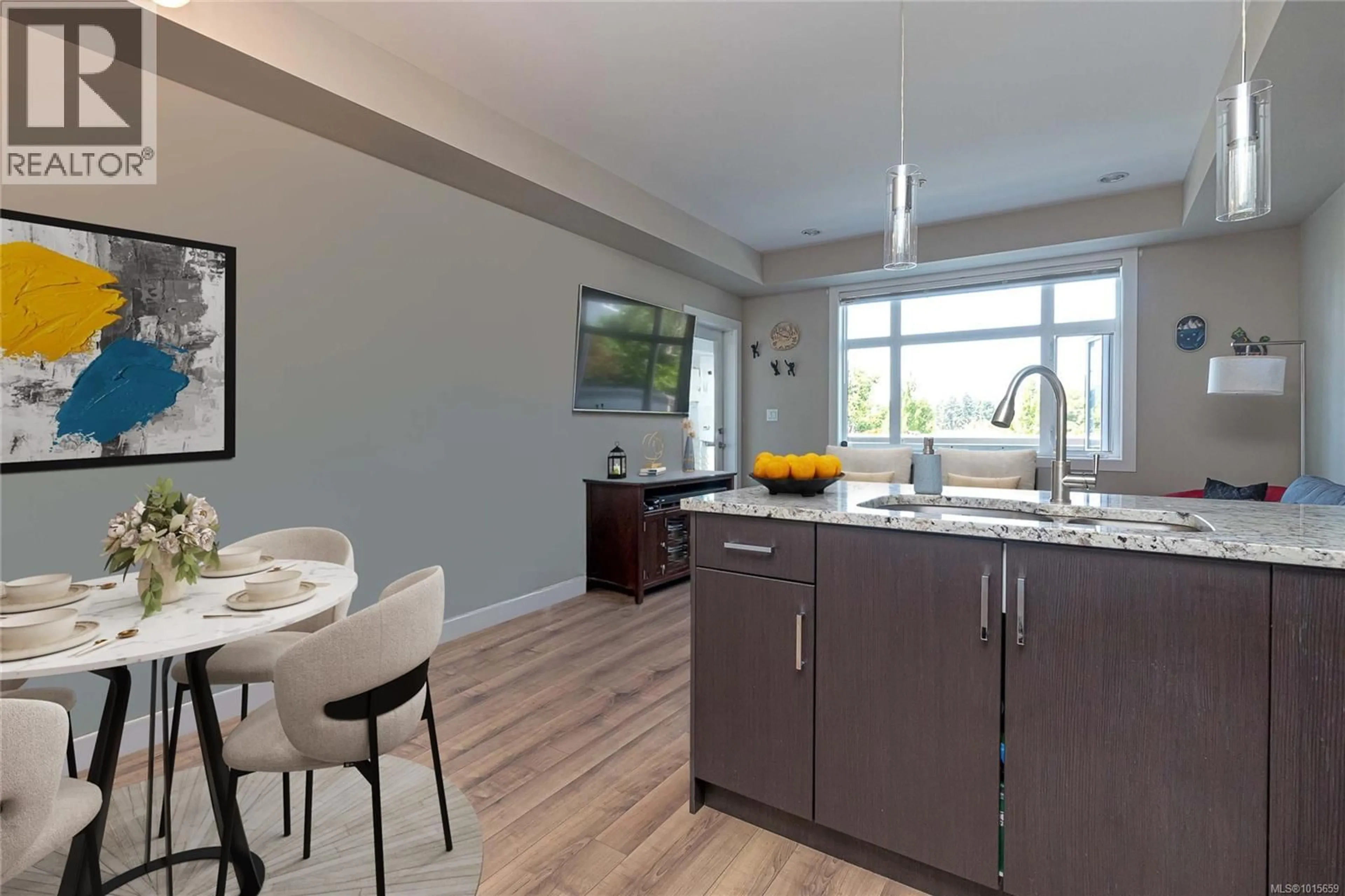 Open concept kitchen, unknown for 203 - 2655 SOOKE ROAD, Langford British Columbia V9B1Y3