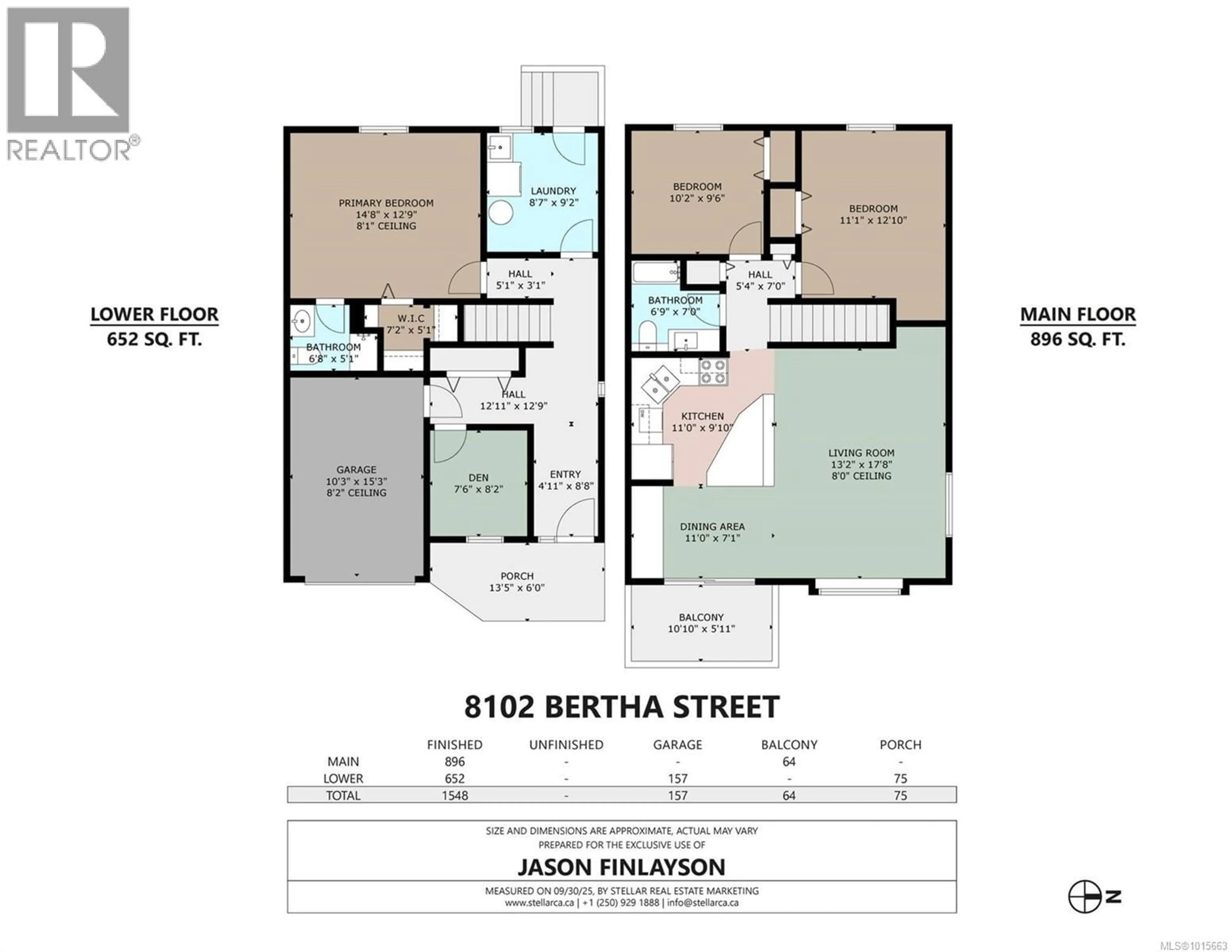 Floor plan for 8102 BERTHA STREET, Crofton British Columbia V0R1R0