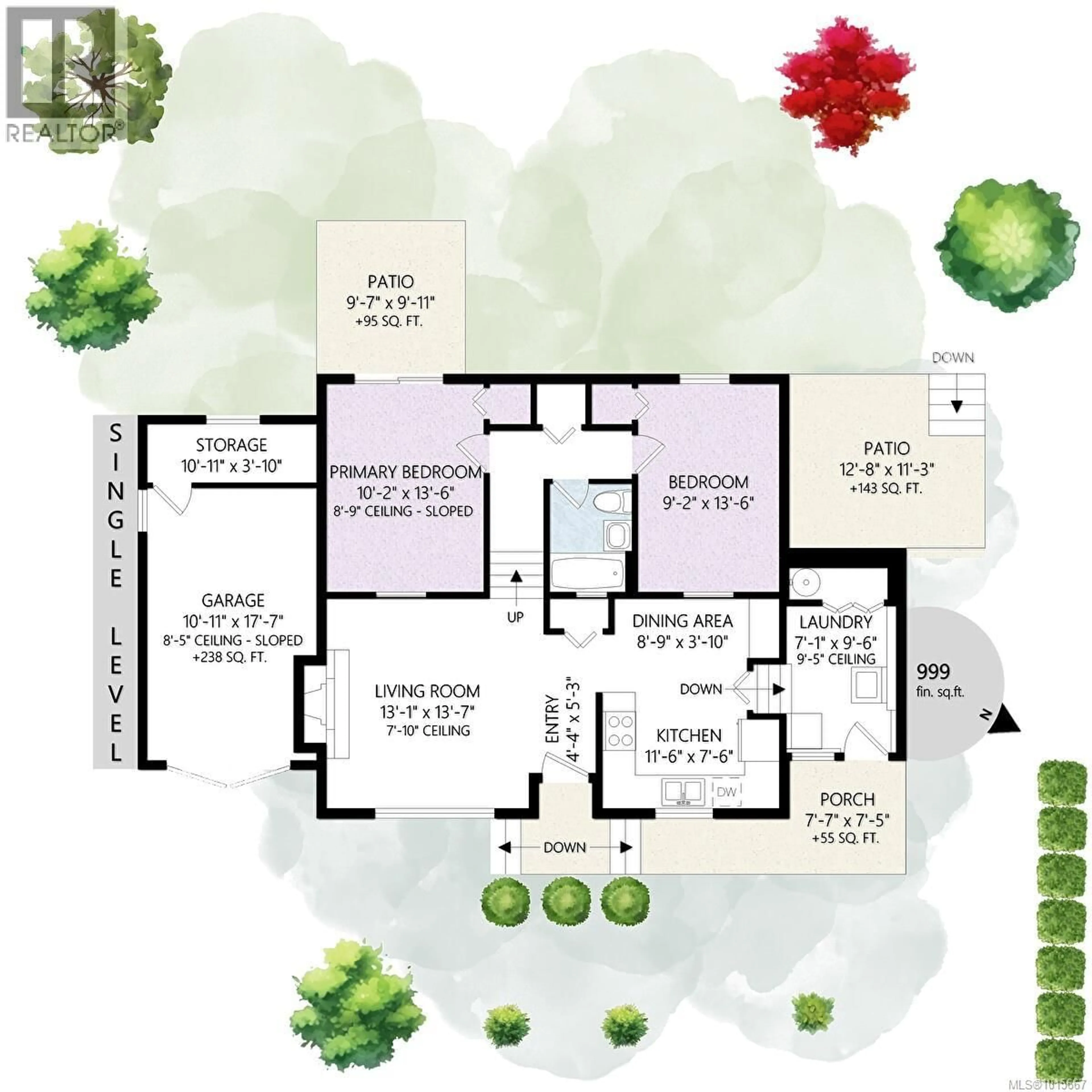 Floor plan for 2700 HAMILTON ROAD, Victoria British Columbia V8R2Y4