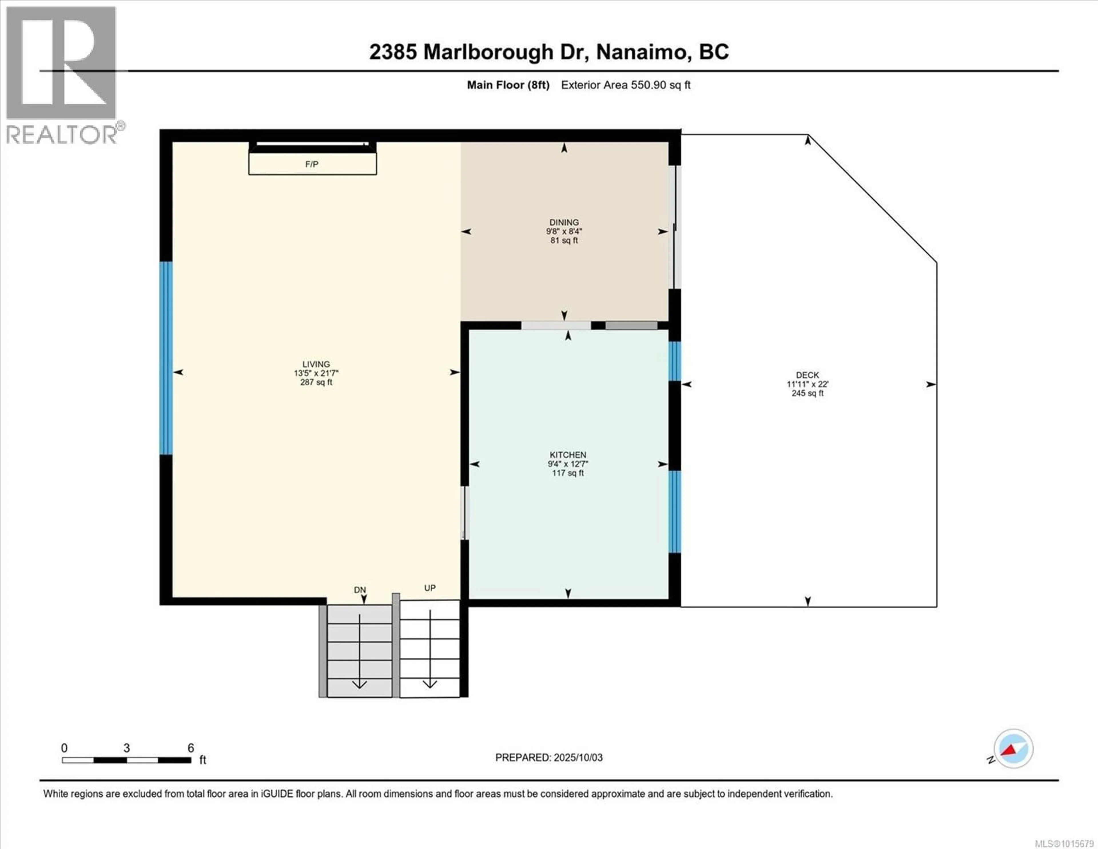 Floor plan for 2385 MARLBOROUGH DRIVE, Nanaimo British Columbia V9S3J3