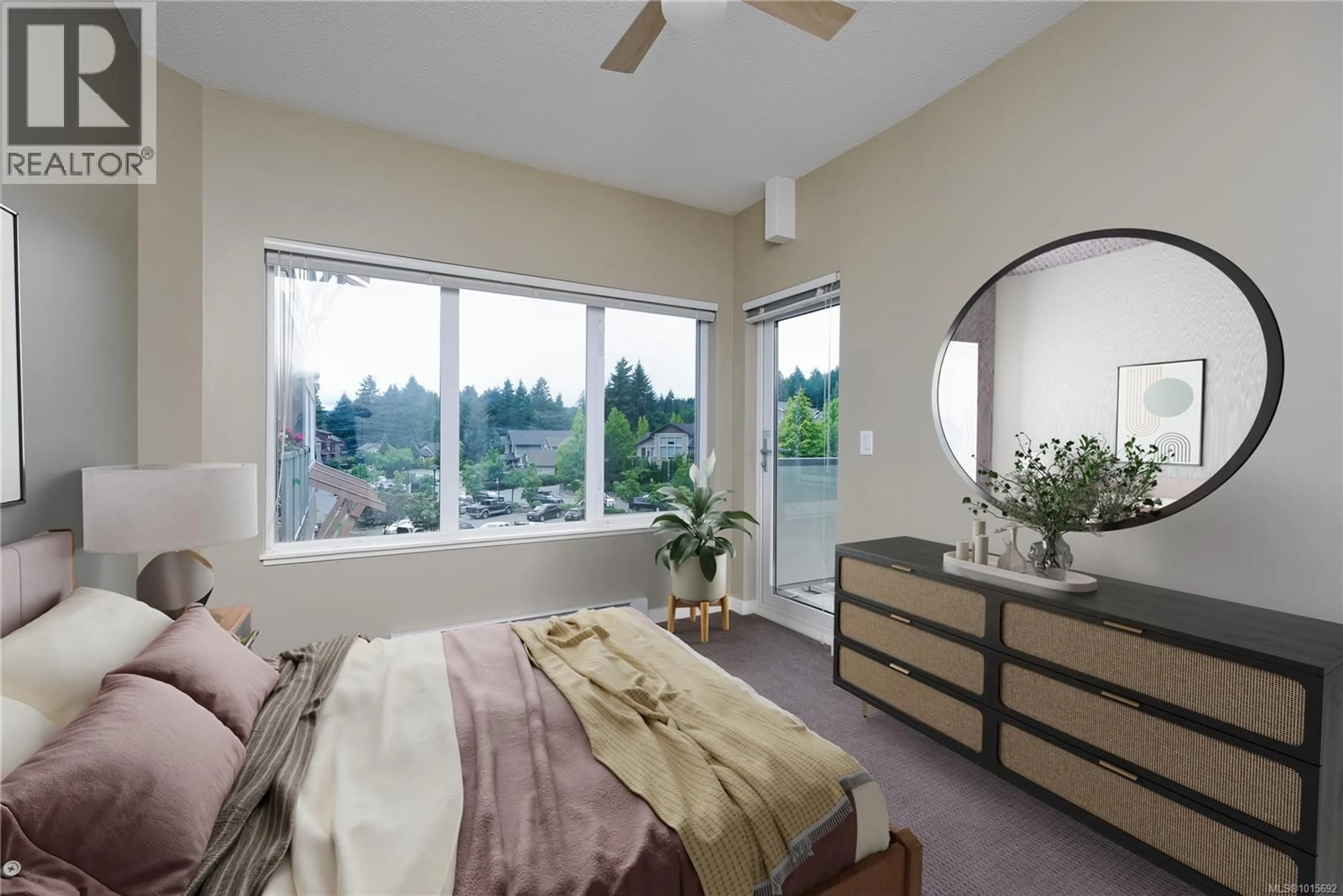 Bedroom with bed, unknown for 307 - 611 BROOKSIDE ROAD, Colwood British Columbia V9C0C3