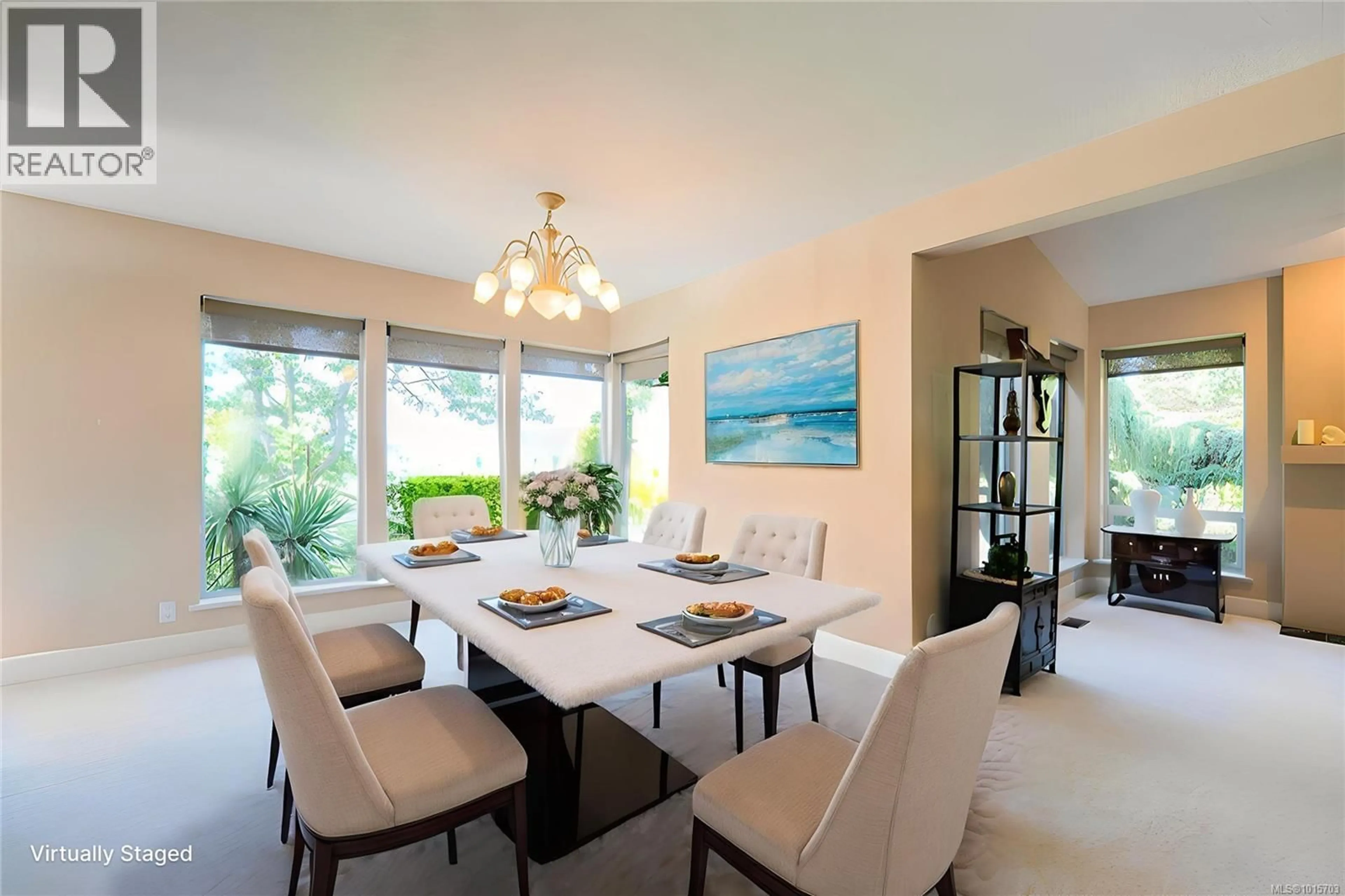 Dining room, ceramic/tile floor for 3689 GLEN OAKS DRIVE, Nanaimo British Columbia V9T5A1
