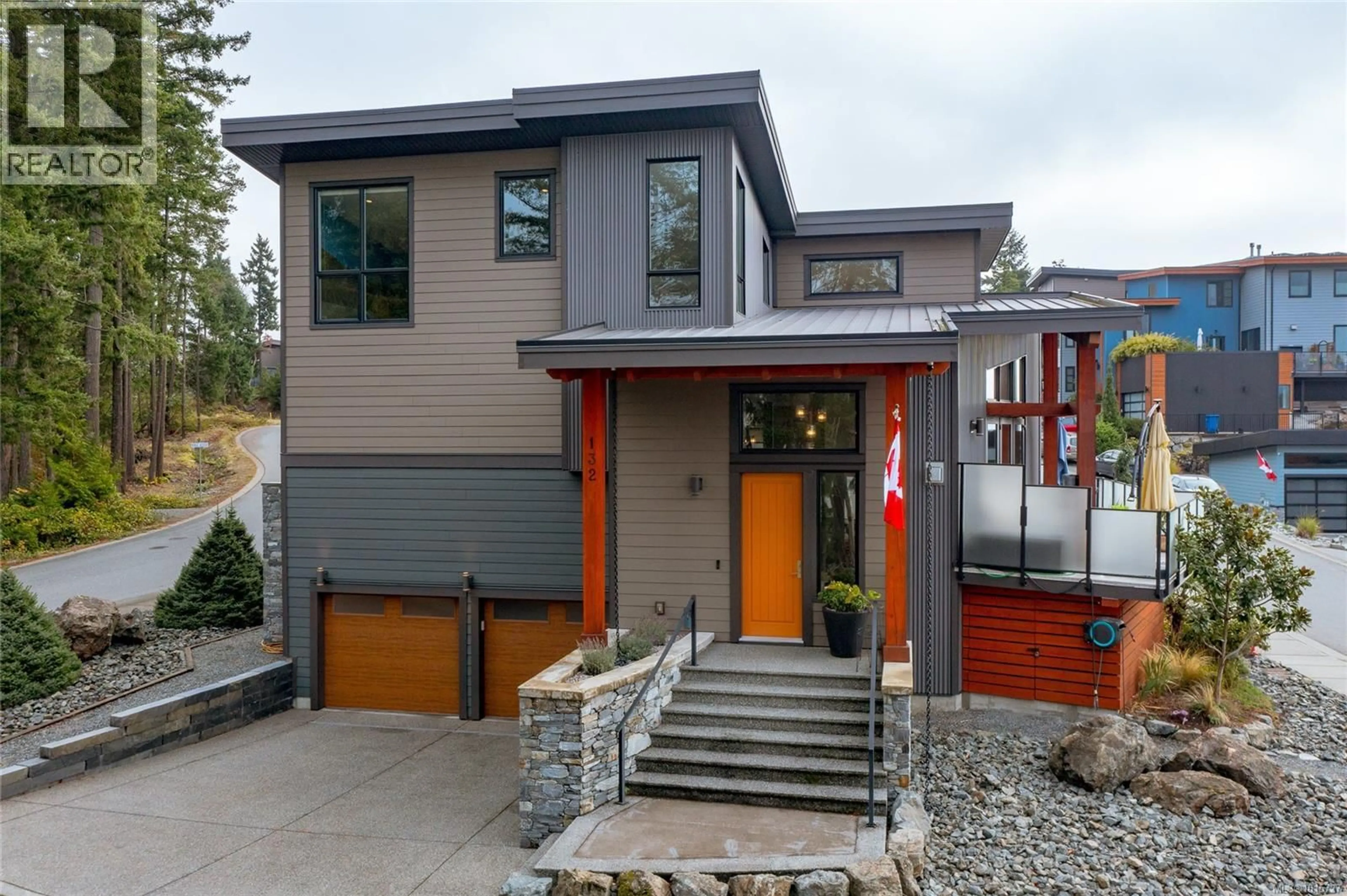 Home with brick exterior material, street for 132 AMPHION TERRACE, Nanaimo British Columbia V9T0J1
