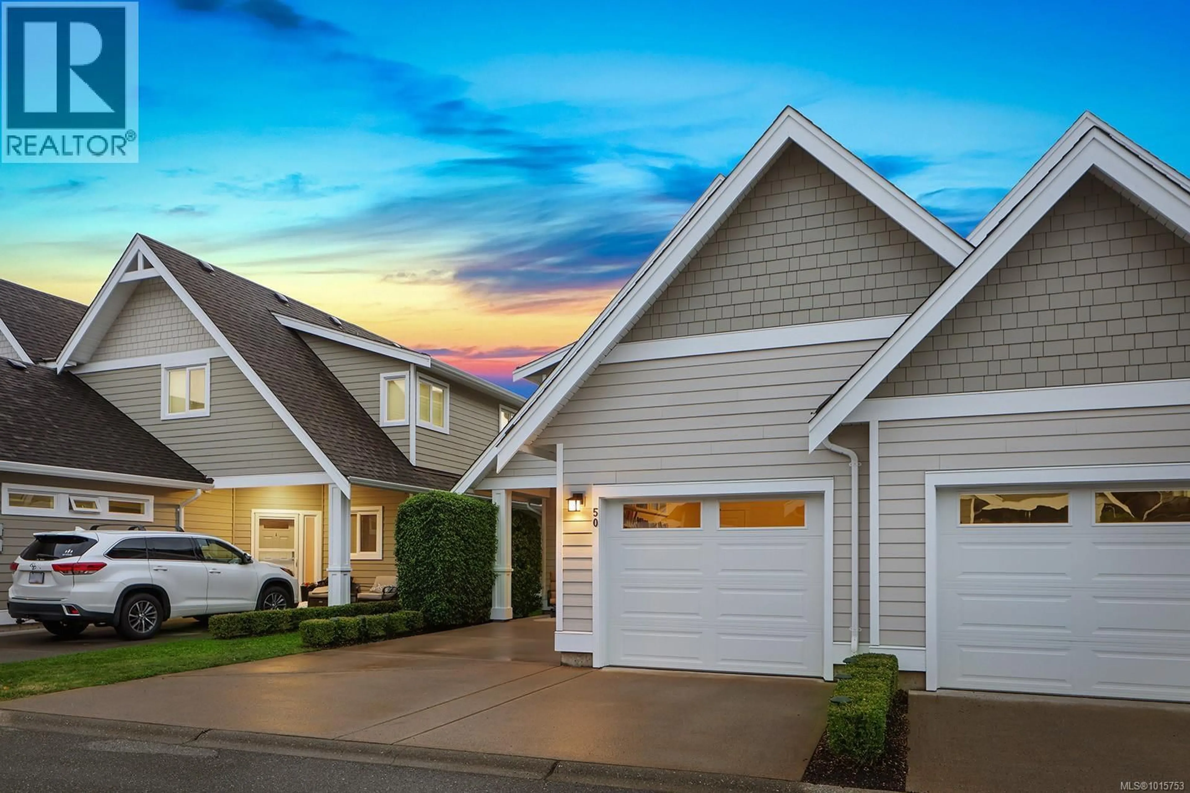 Home with vinyl exterior material, street for 50 - 700 LANCASTER WAY, Comox British Columbia V9M4J3