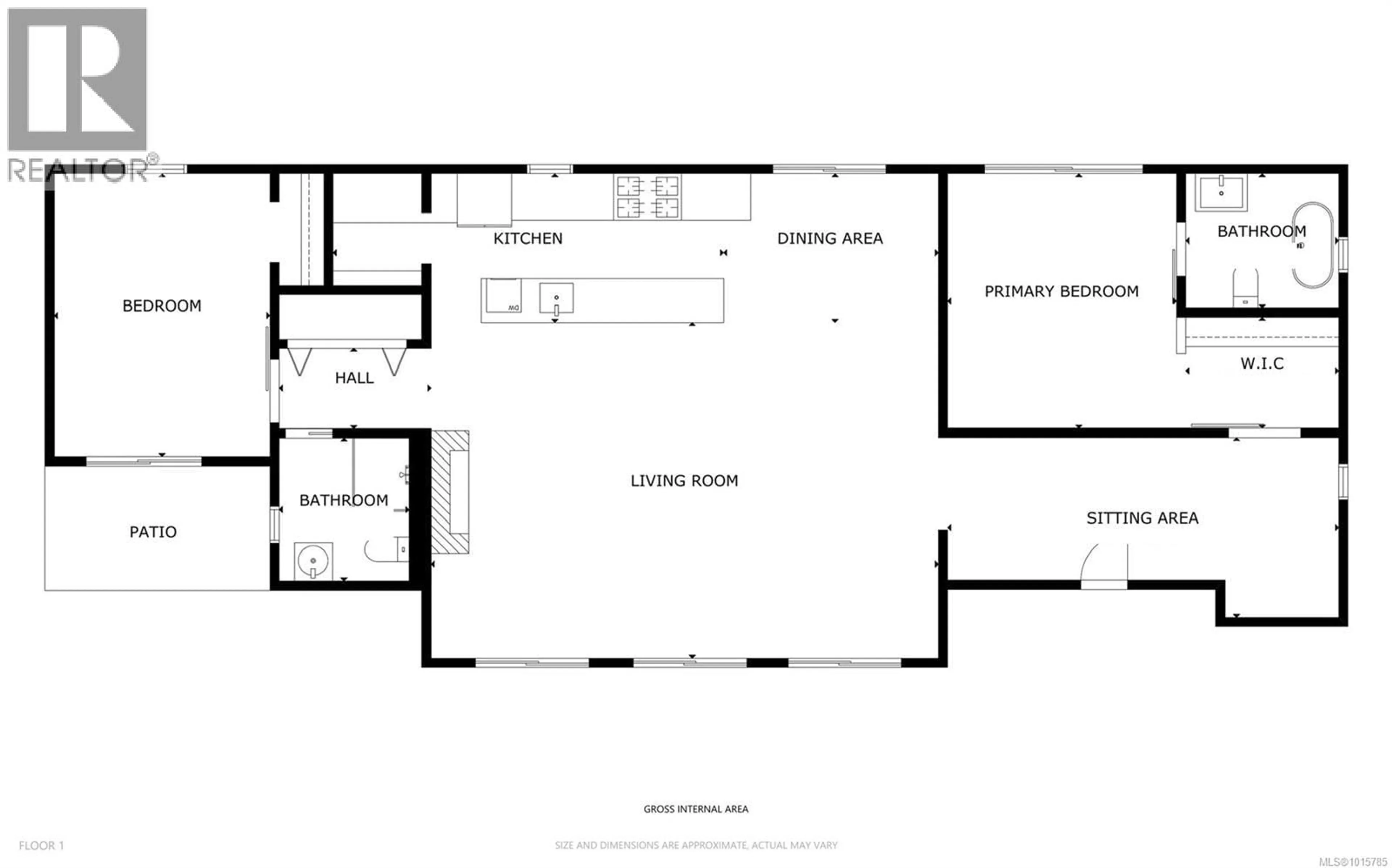 Floor plan for 362 SPRUCE AVENUE, Gabriola Island British Columbia V0R1X1