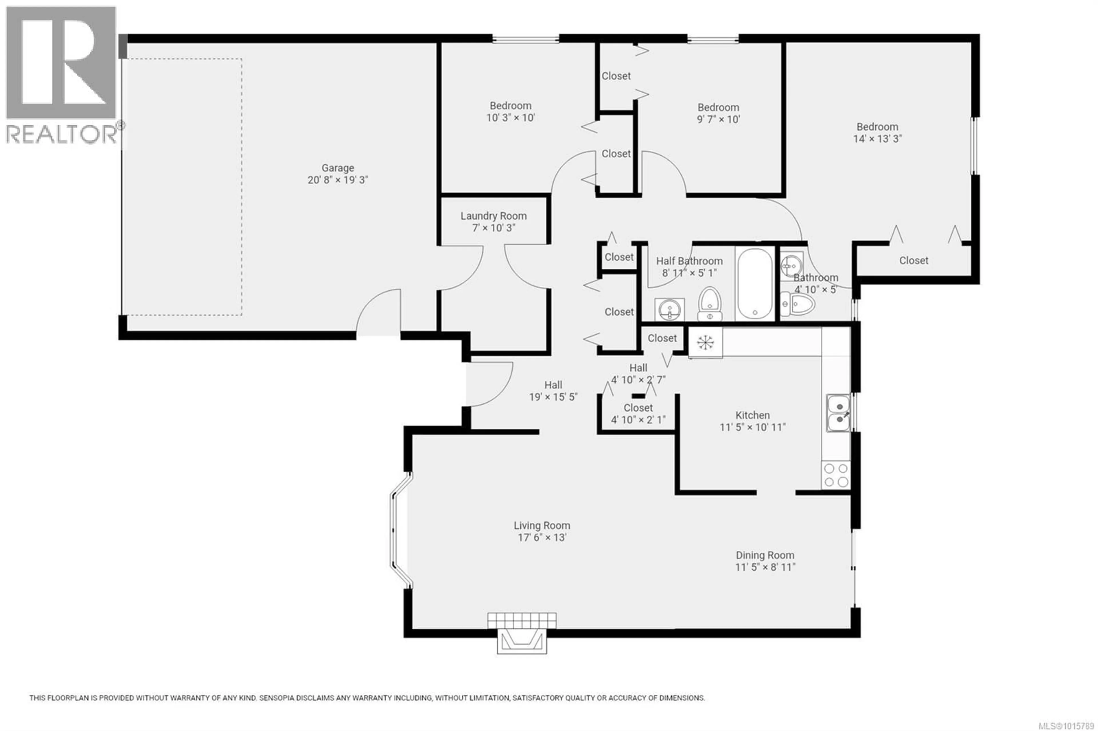 Floor plan for 1437 STAG ROAD, Campbell River British Columbia V9W6C9