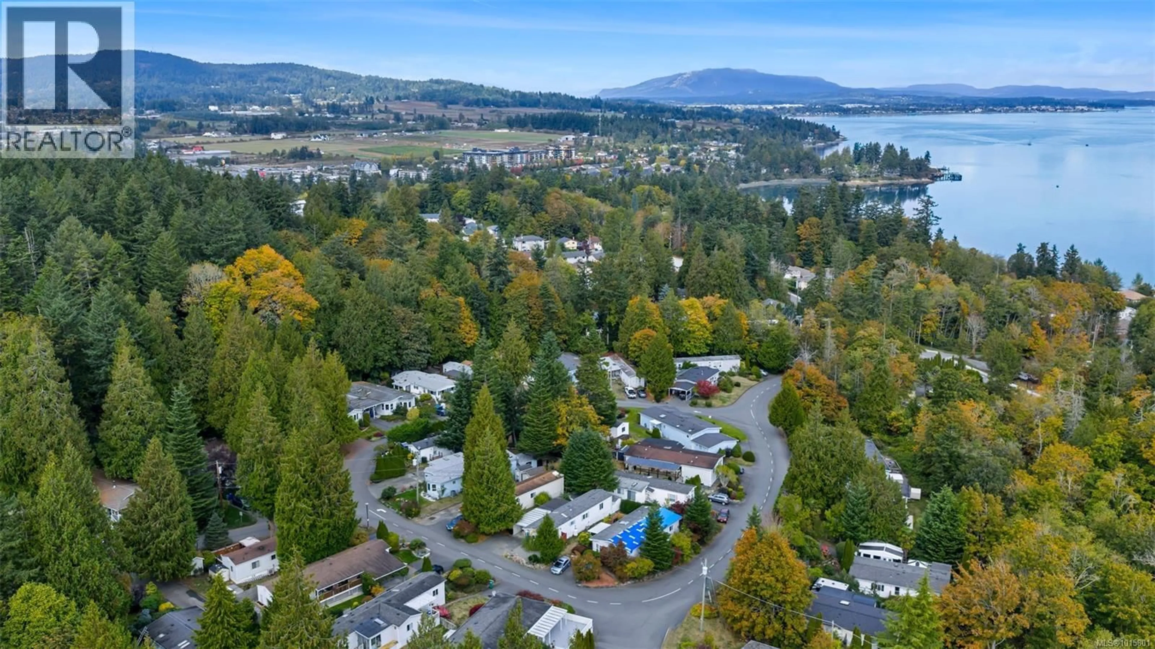 A pic from outside/outdoor area/front of a property/back of a property/a pic from drone, water/lake/river/ocean view for 222 - 2779 STAUTW ROAD, Central Saanich British Columbia V8M2C8