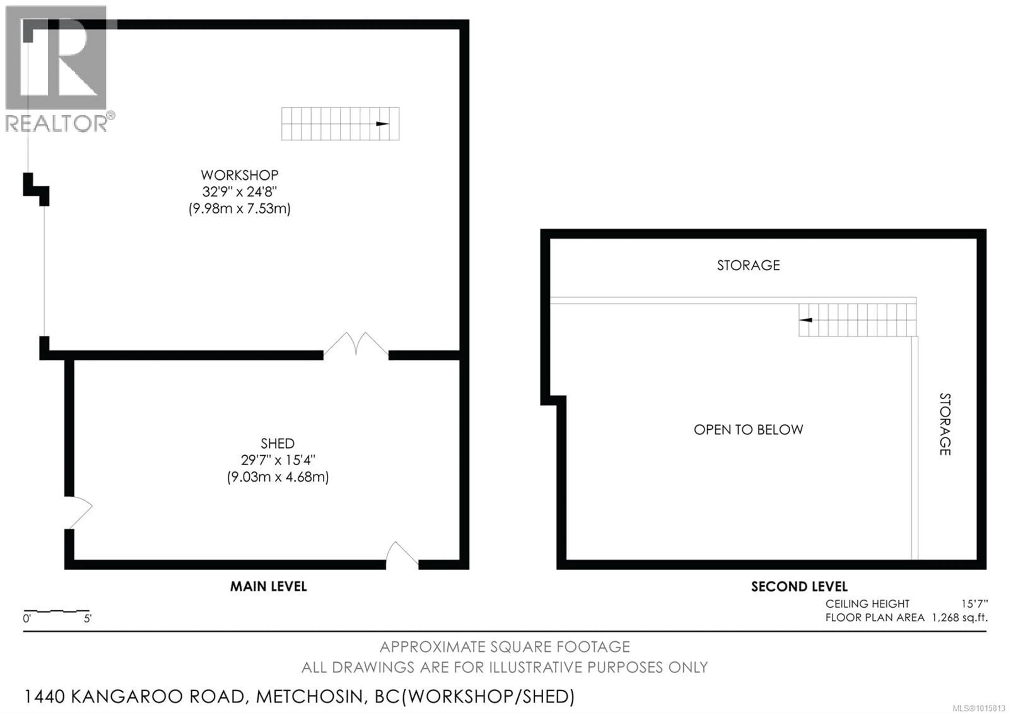 Floor plan for 1440 KANGAROO ROAD, Metchosin British Columbia V9C4C6