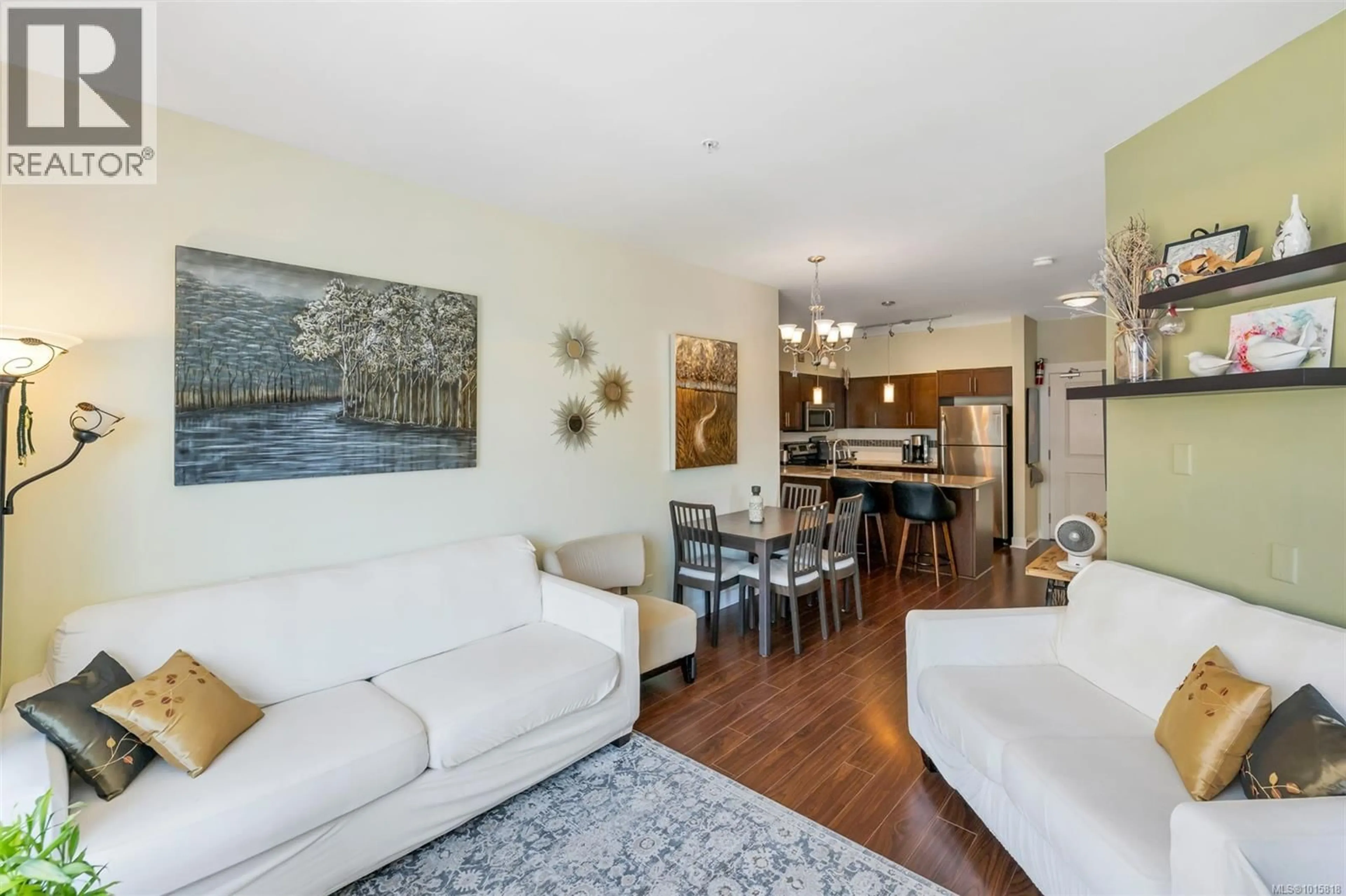 Living room with furniture, unknown for 404 - 662 GOLDSTREAM AVENUE, Langford British Columbia V9B0N8