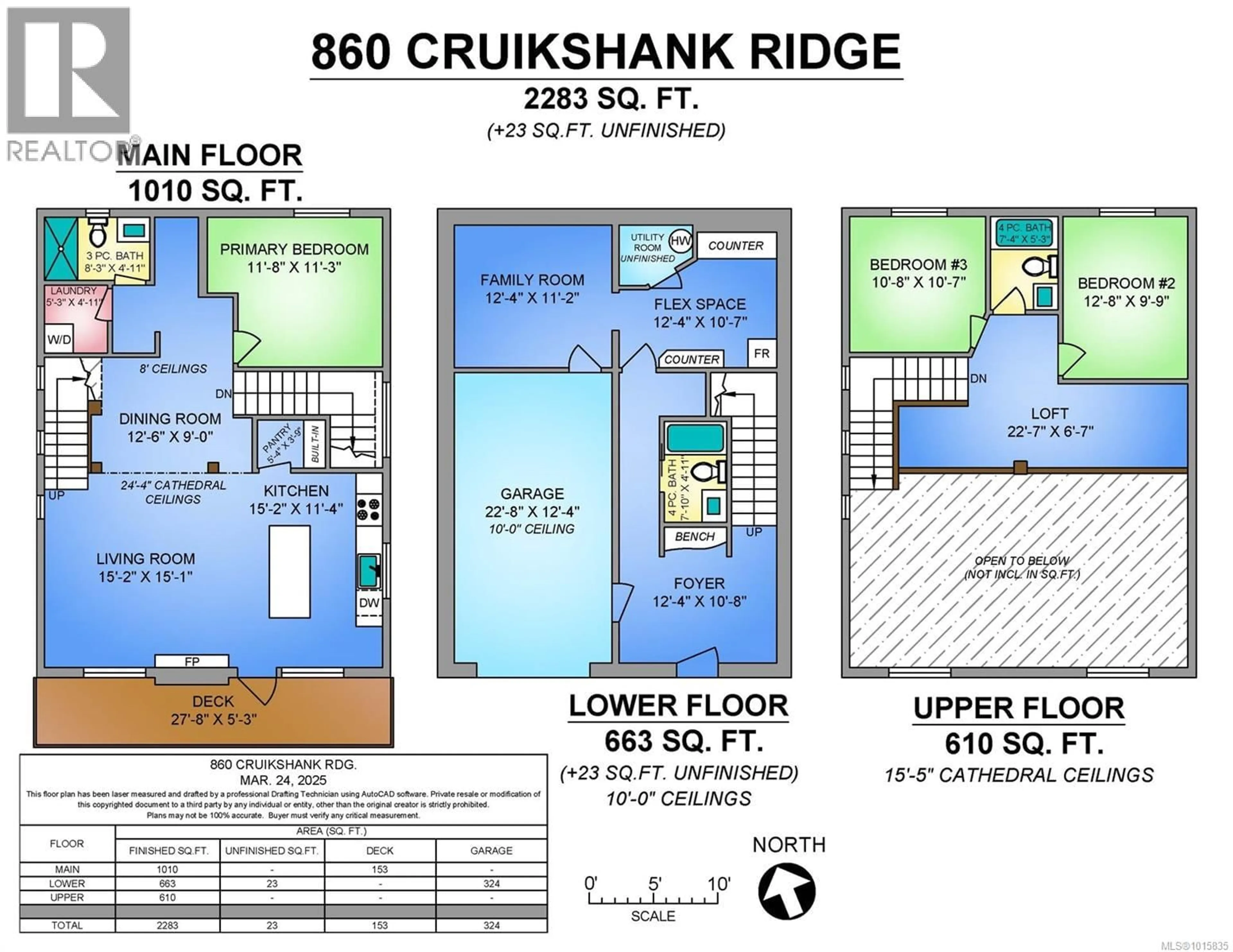 Floor plan for 860 CRUIKSHANK RIDGE, Courtenay British Columbia V9J1L0