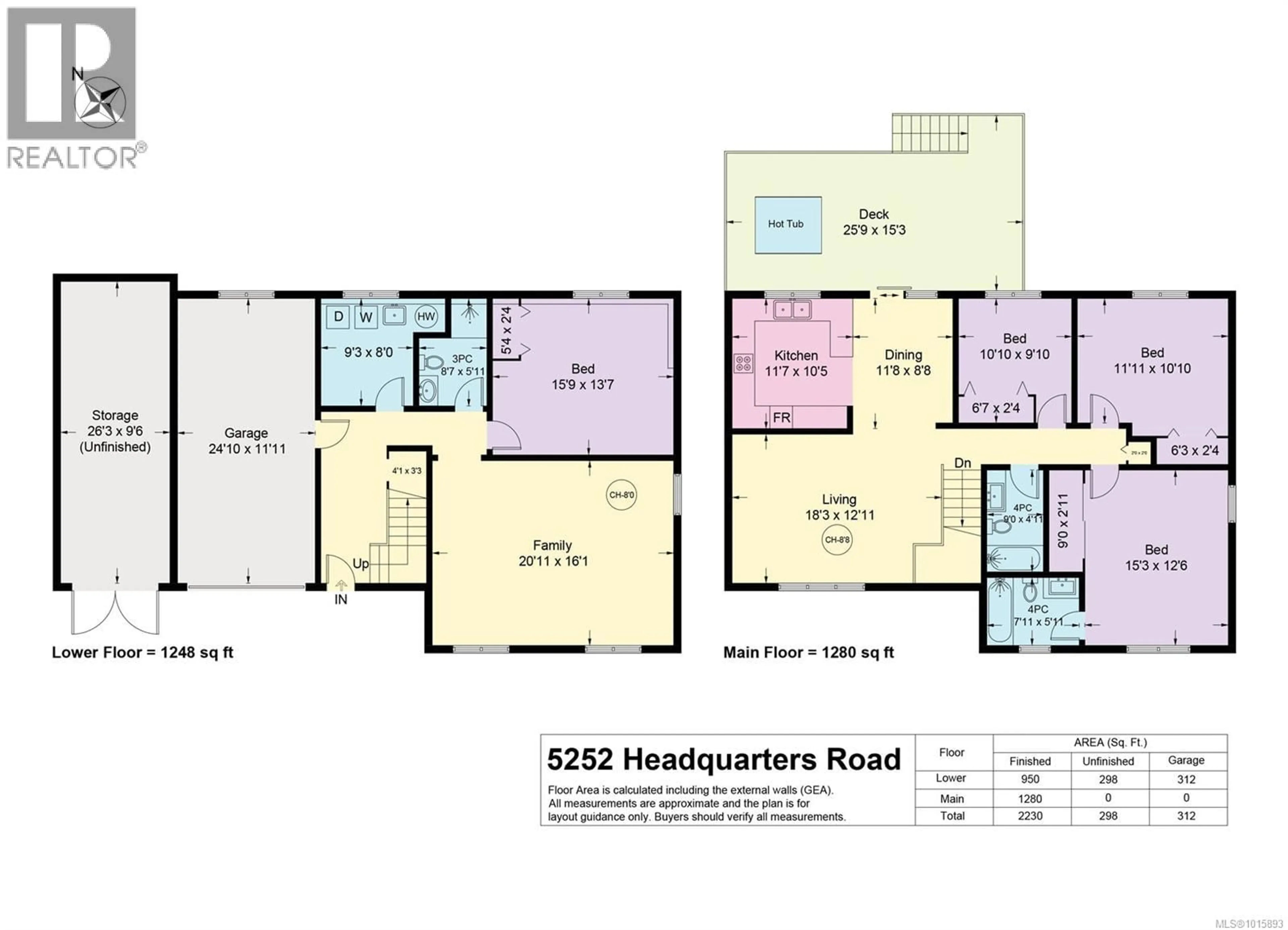 Floor plan for 5252 HEADQUARTERS ROAD, Courtenay British Columbia V9J1M1