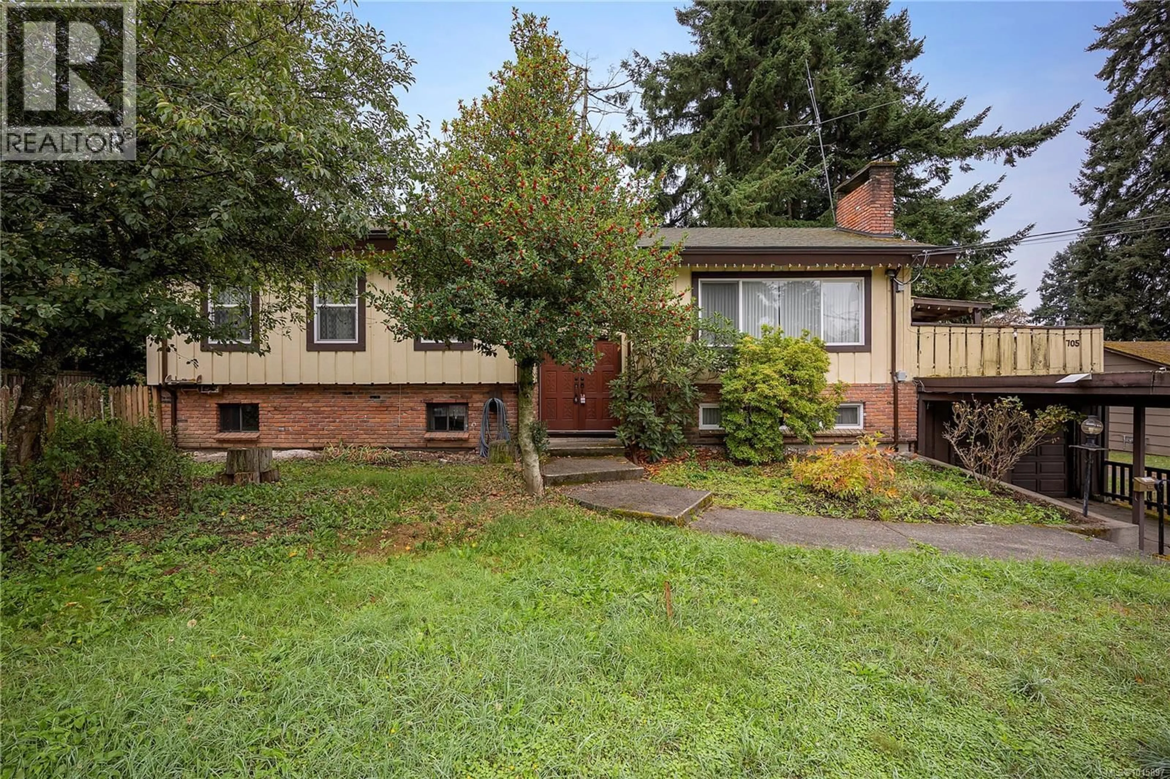 Home with brick exterior material, street for 705 HEASLIP PLACE, Colwood British Columbia V9B4W2