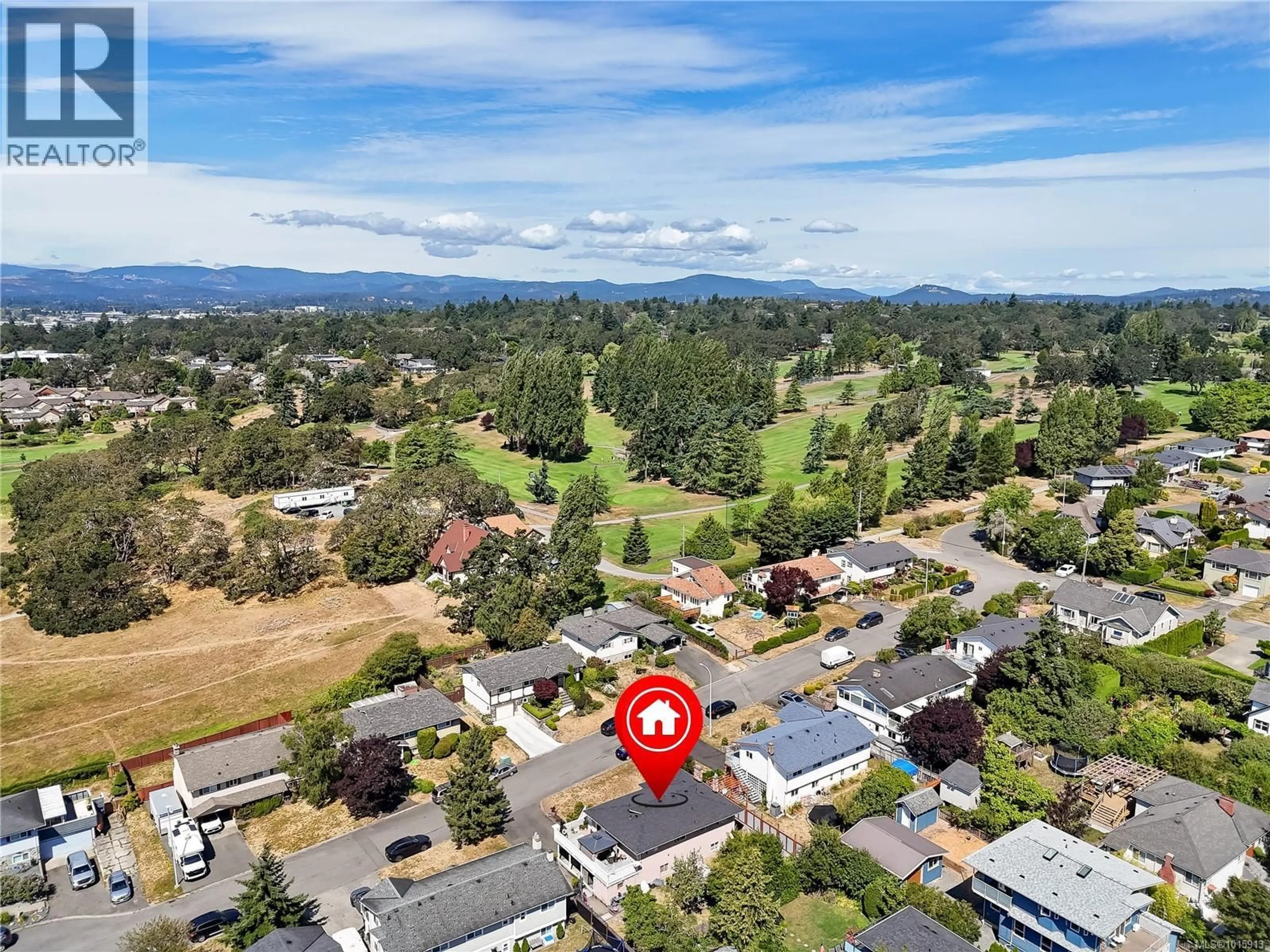 A pic from outside/outdoor area/front of a property/back of a property/a pic from drone, unknown for 3273 MEGAW PLACE, Saanich British Columbia V8P5J7