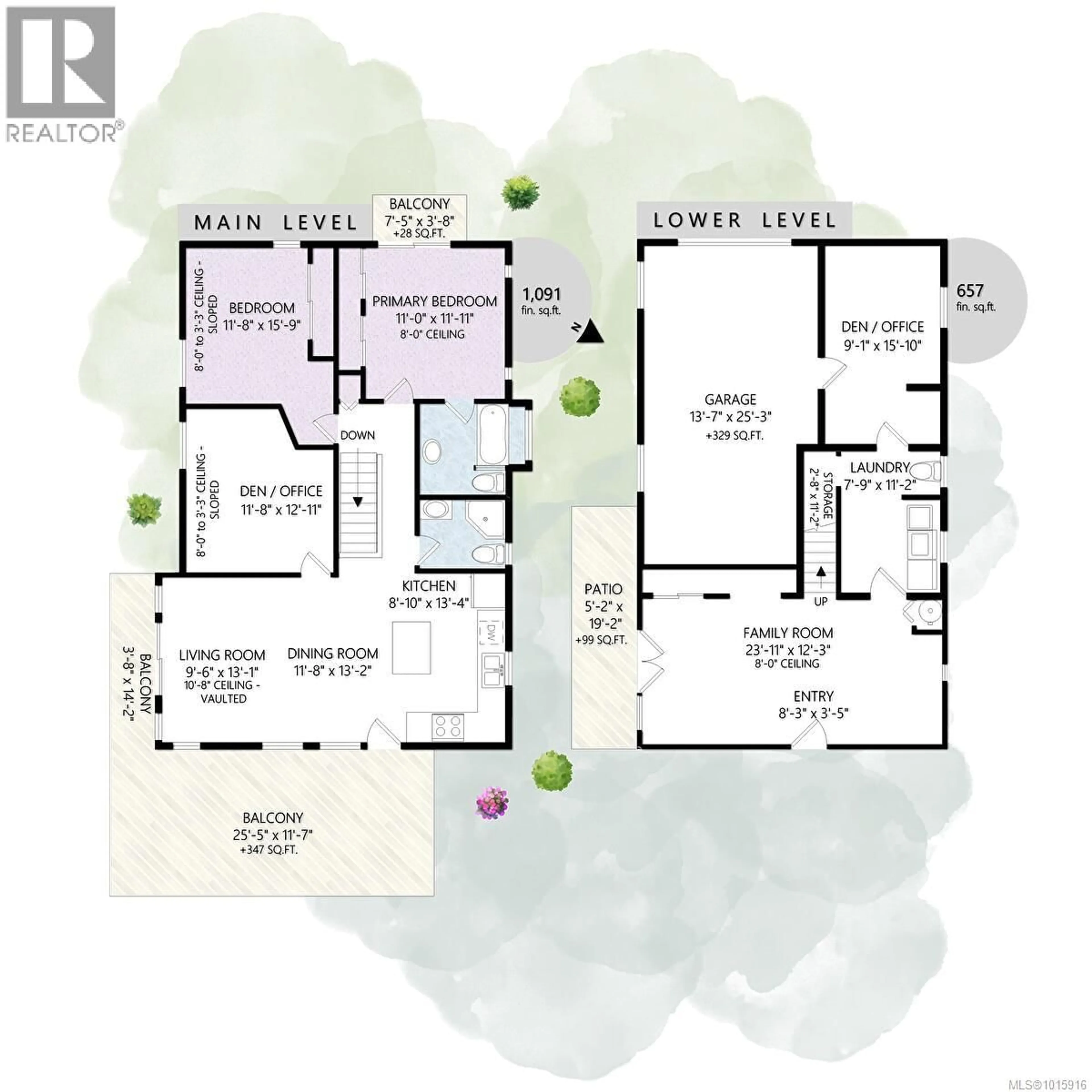 Floor plan for 1125/1135 SPIDER LAKE ROAD, Qualicum Beach British Columbia V9K2L7