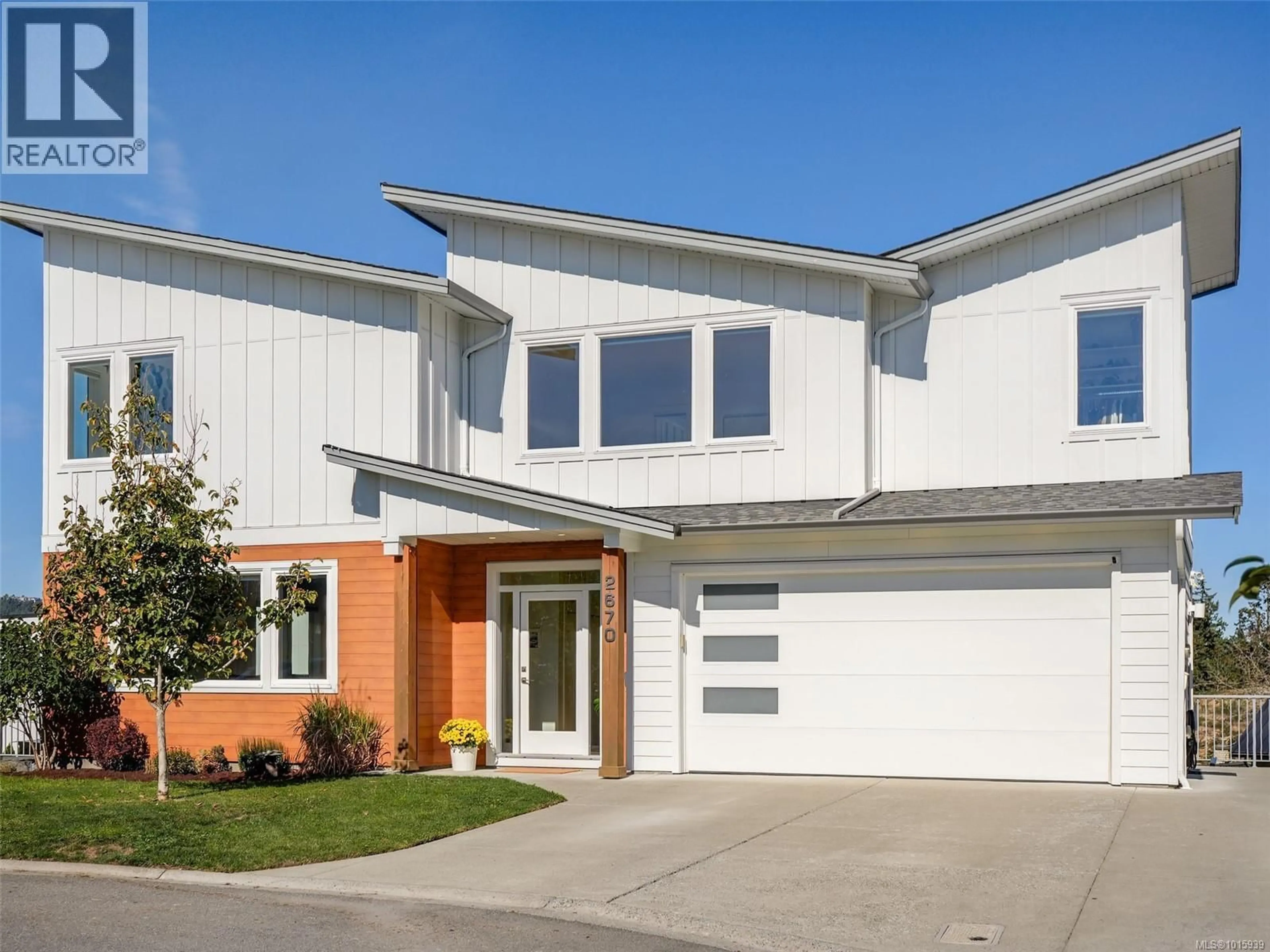 Home with vinyl exterior material, street for 2670 WINSTER ROAD, Langford British Columbia V9B3P3
