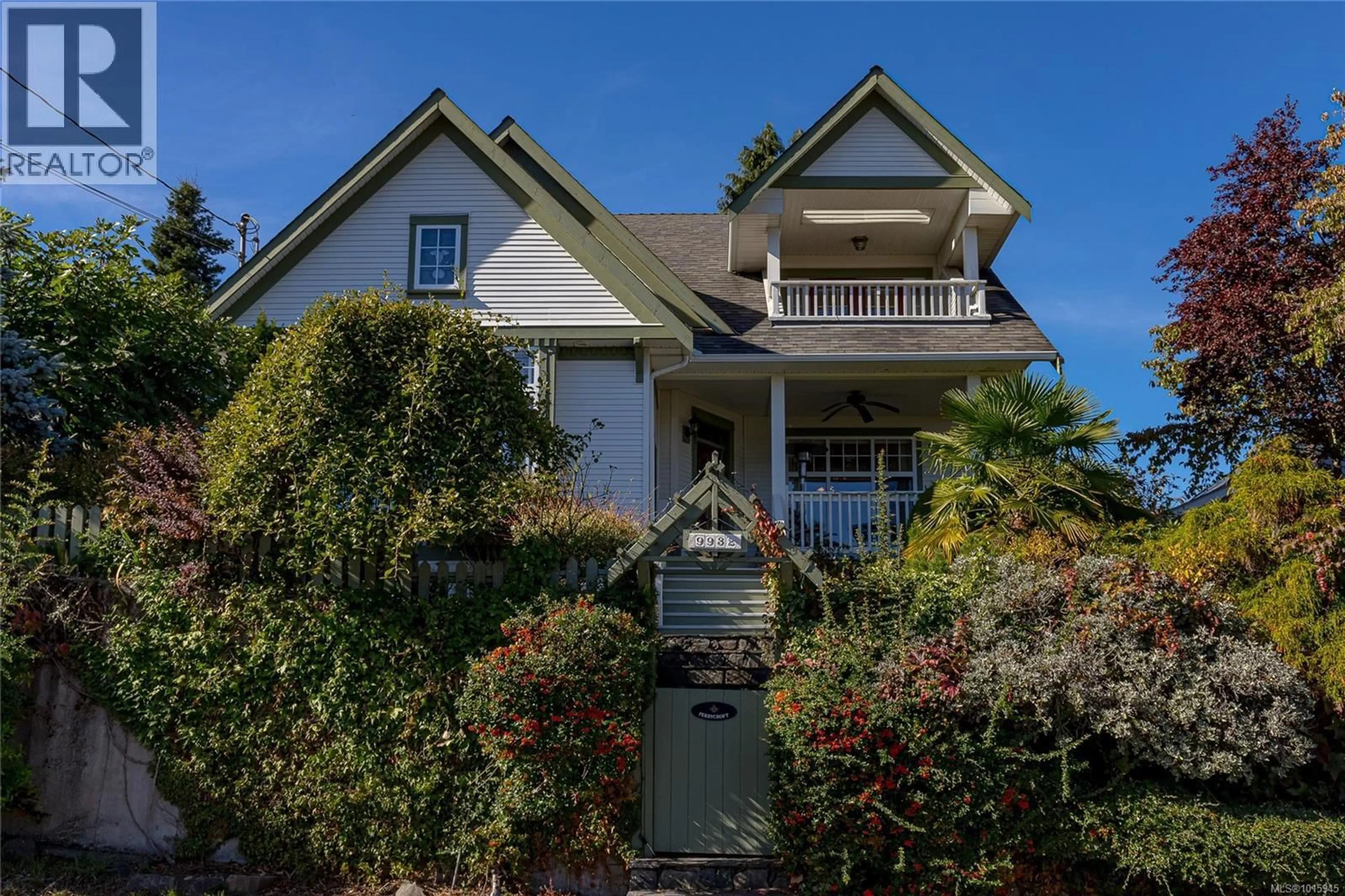 Home with vinyl exterior material, street for 9932 WILLOW STREET, Chemainus British Columbia V0R1K1